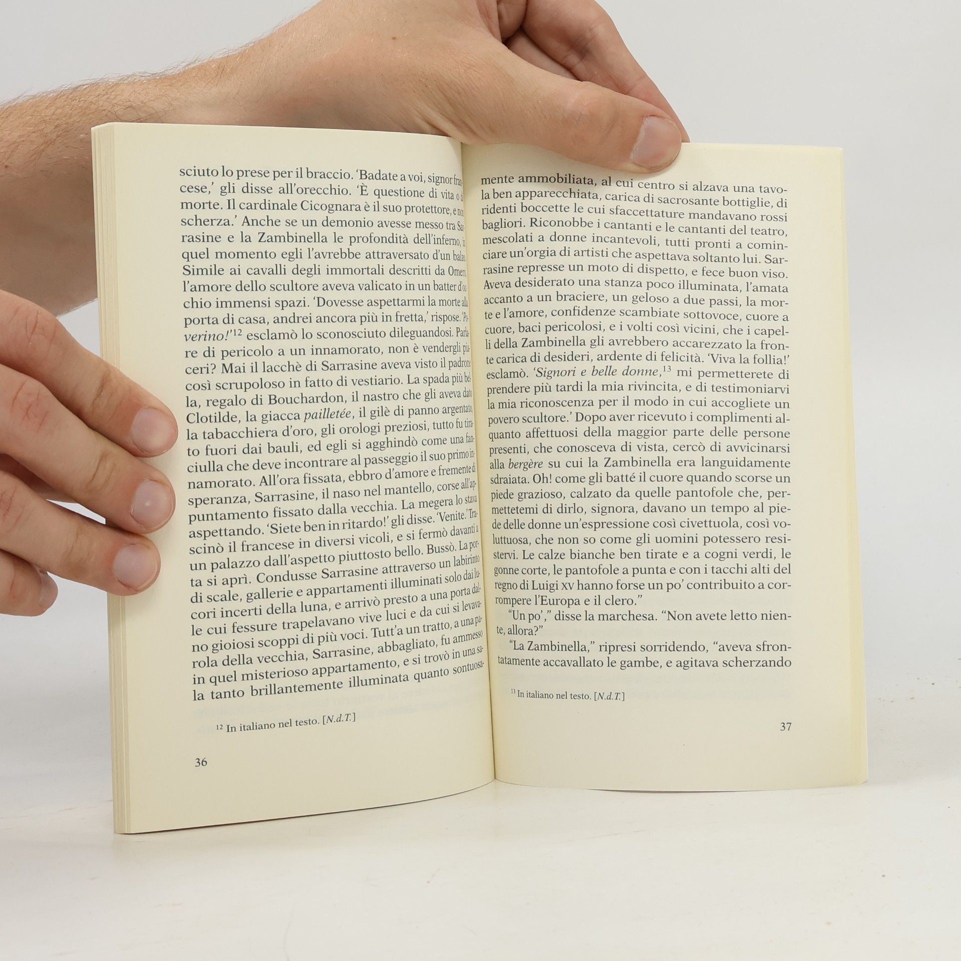Honoré de Balzac I Classici Universale Economica: Sarrasine
