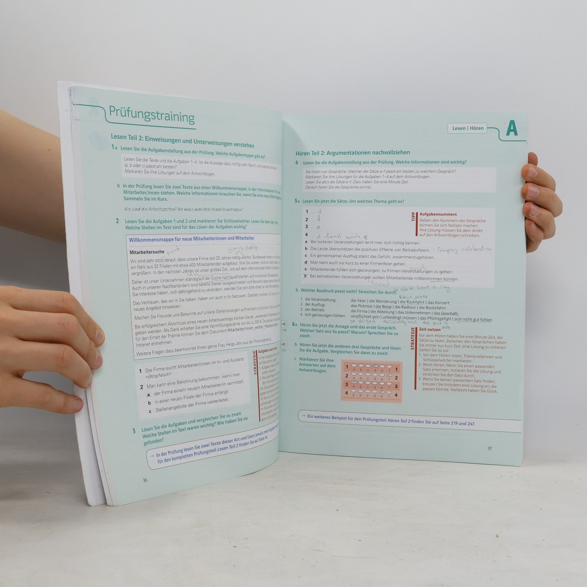Autorenkollektiv Aspekte Beruf B2 - Hybride Ausgabe allango