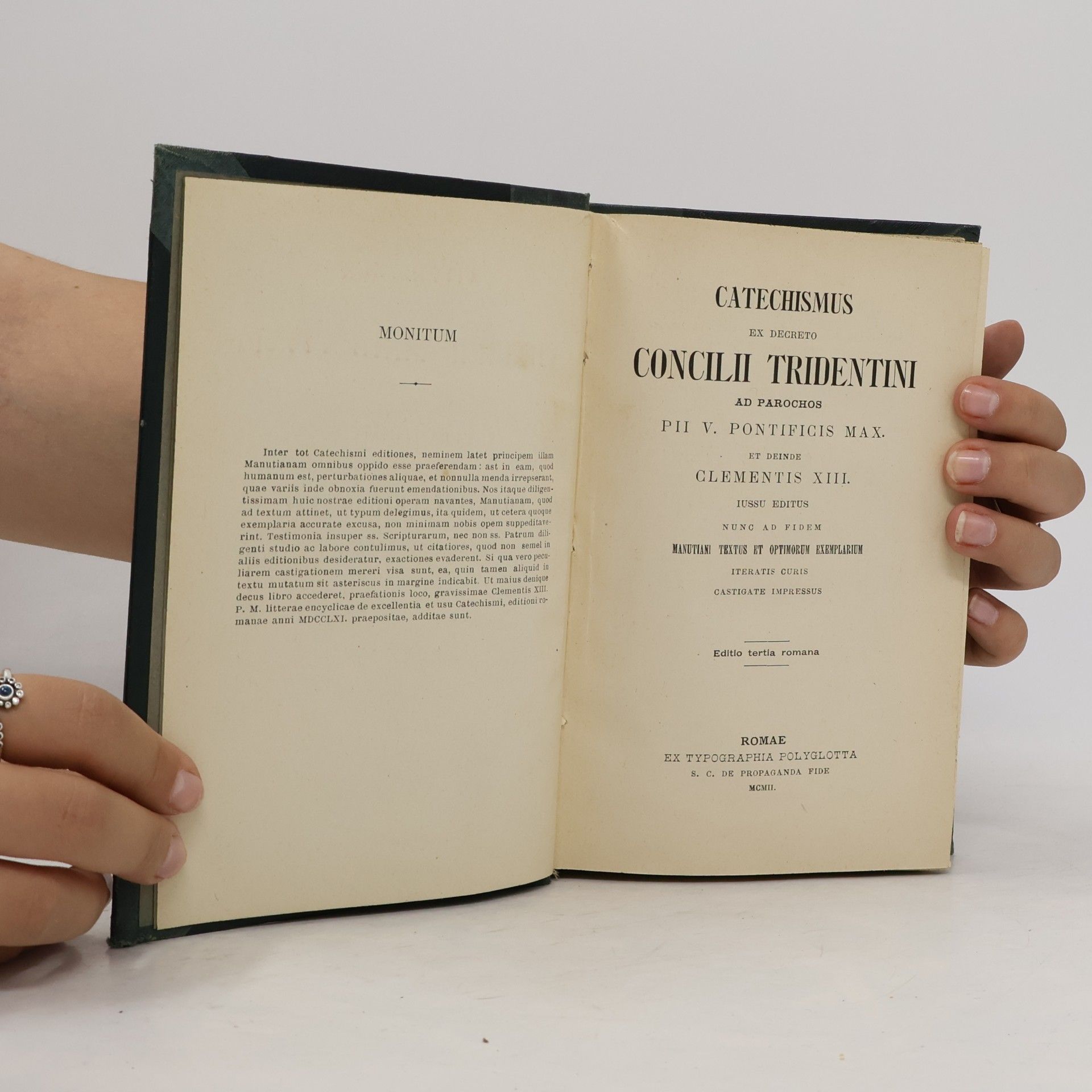 Kolektiv autorů Catechismus ex decreto Concilii Tridentini