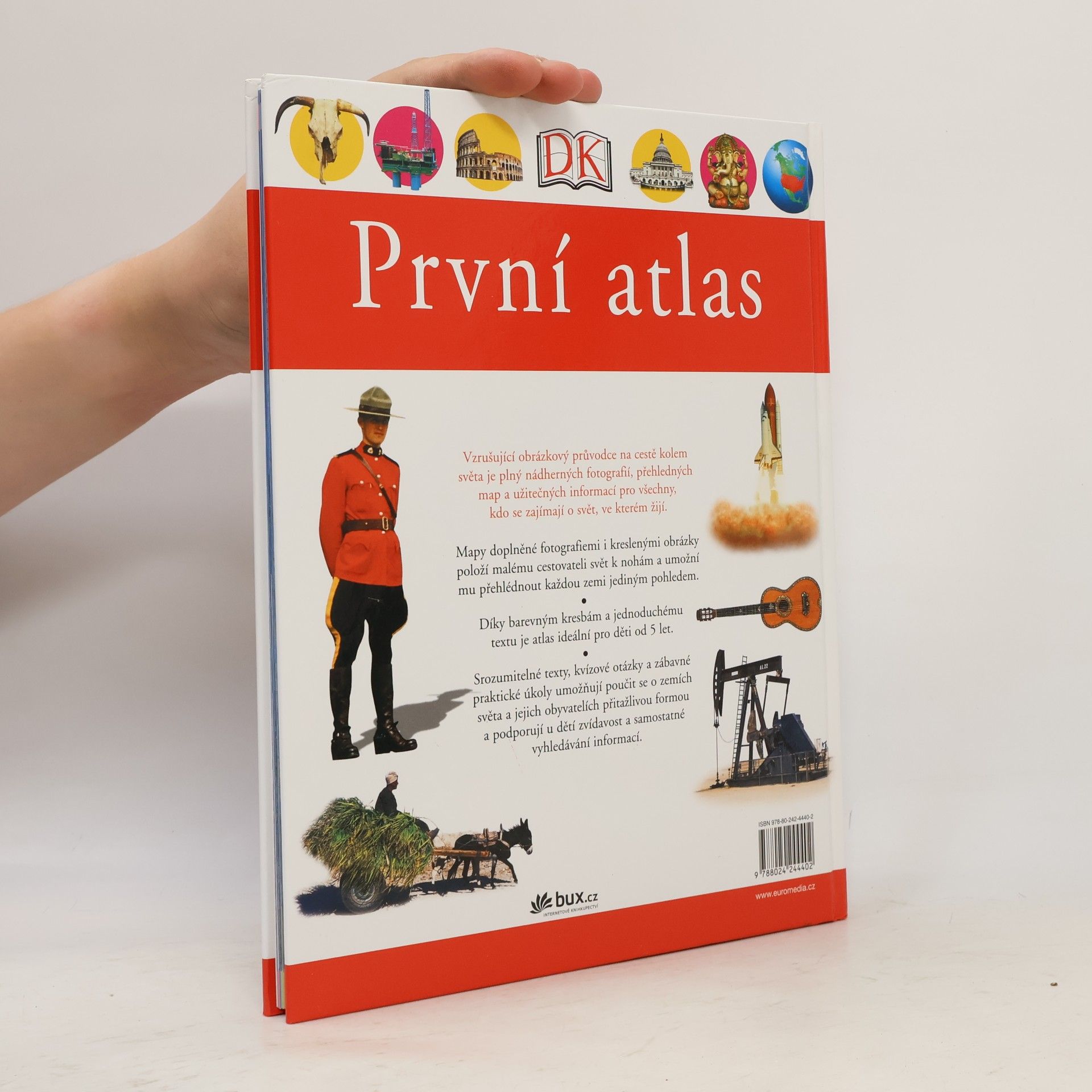 Kateřina Danielová První atlas. Příručka pro nejmenší čtenáře a spisovatele