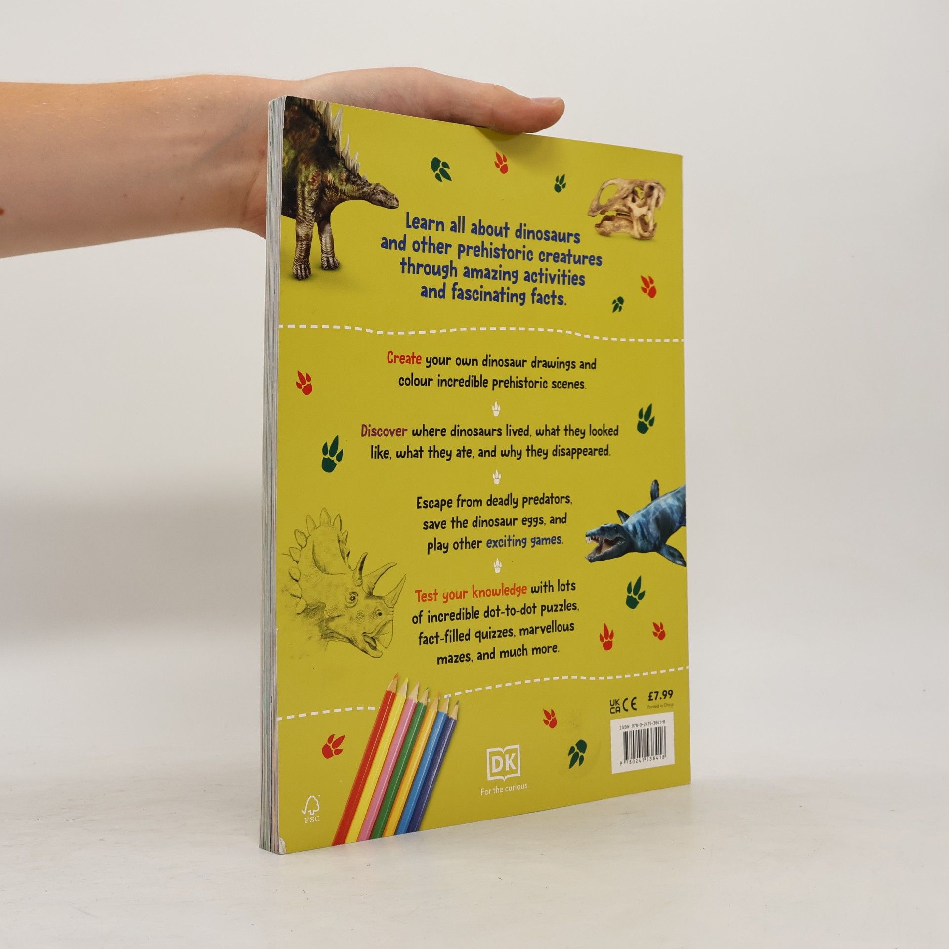 Various authors The Fact Packed Activity Book: Dinosaurs