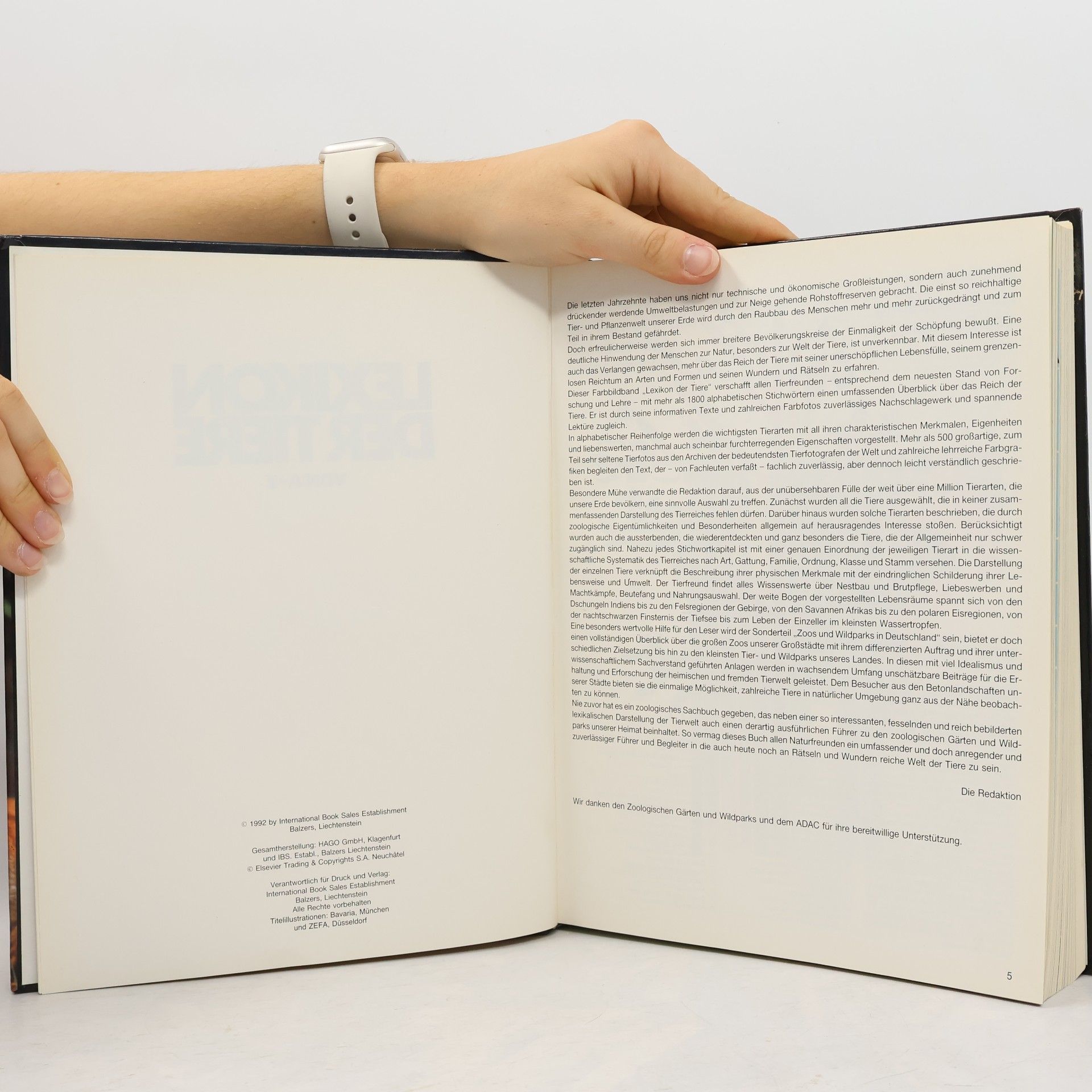 Collectif d'auteurs Lexikon der Tiere von A-Z