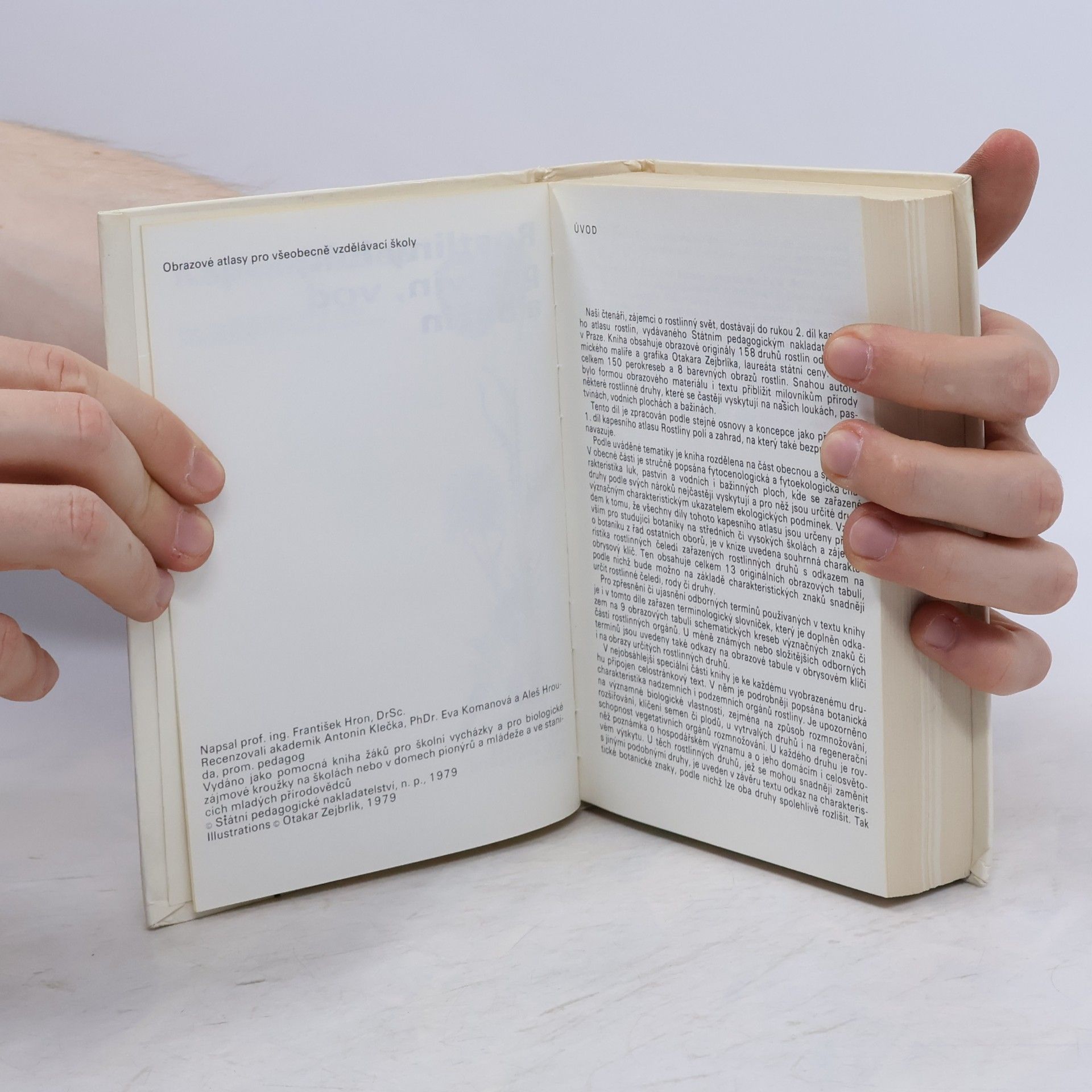 Otakar Zejbrlík Kapesní atlas. Rostliny luk, pastvin, vod a bažin