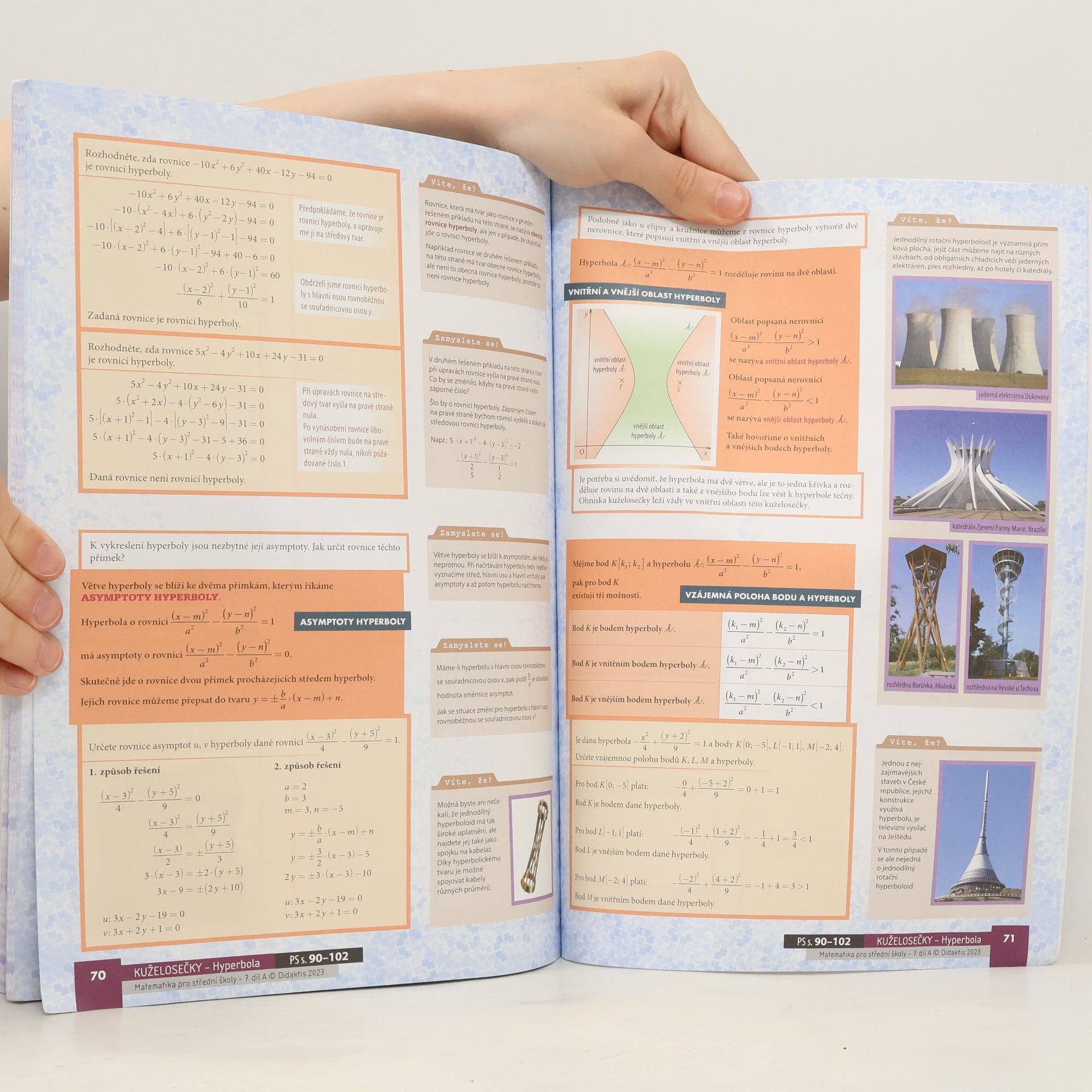 Jan Vondra Matematika pro střední školy. 7. díl A, Analytická geometrie v rovině
