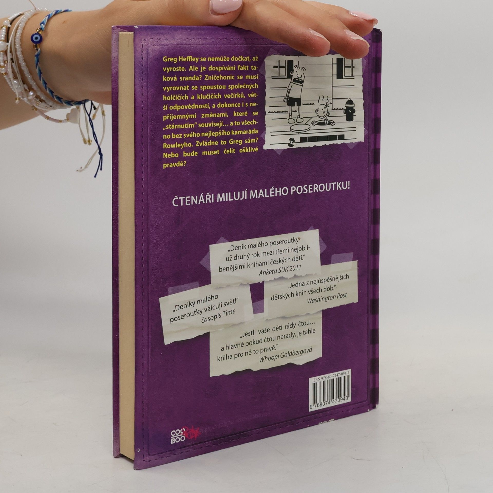 Jeff Kinney Deník malého poseroutky 5. Ošklivá pravda