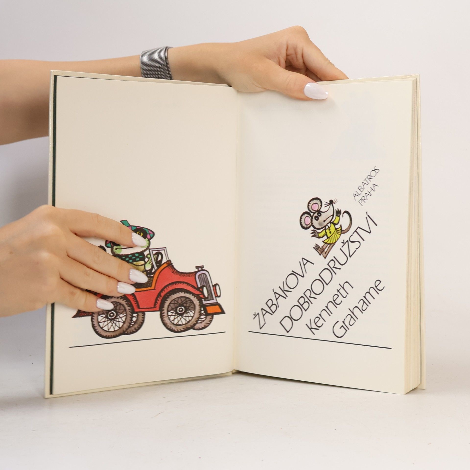 Kenneth Grahame Žabákova dobrodružství