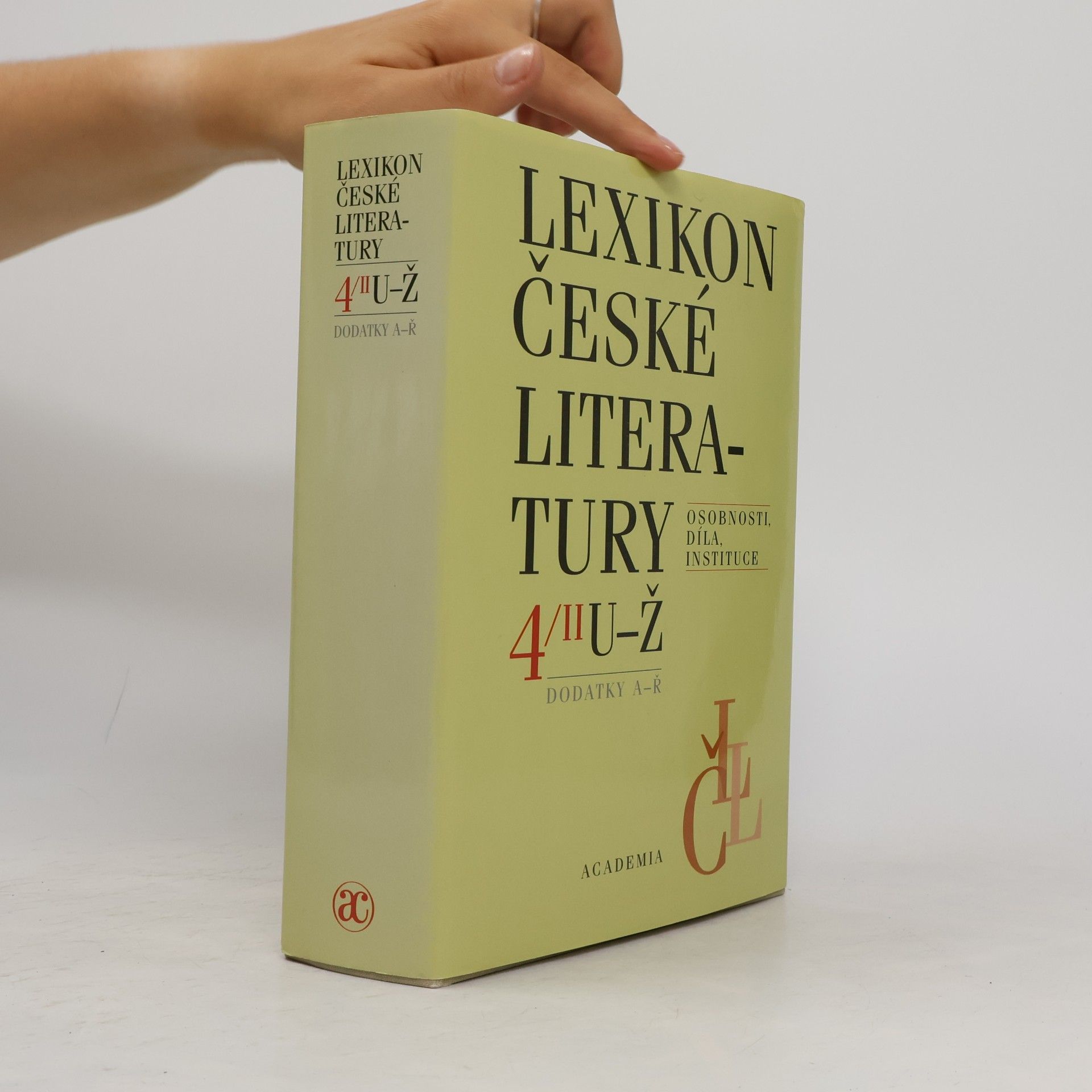 Various authors Lexikon české literatury 4/II U-Ž