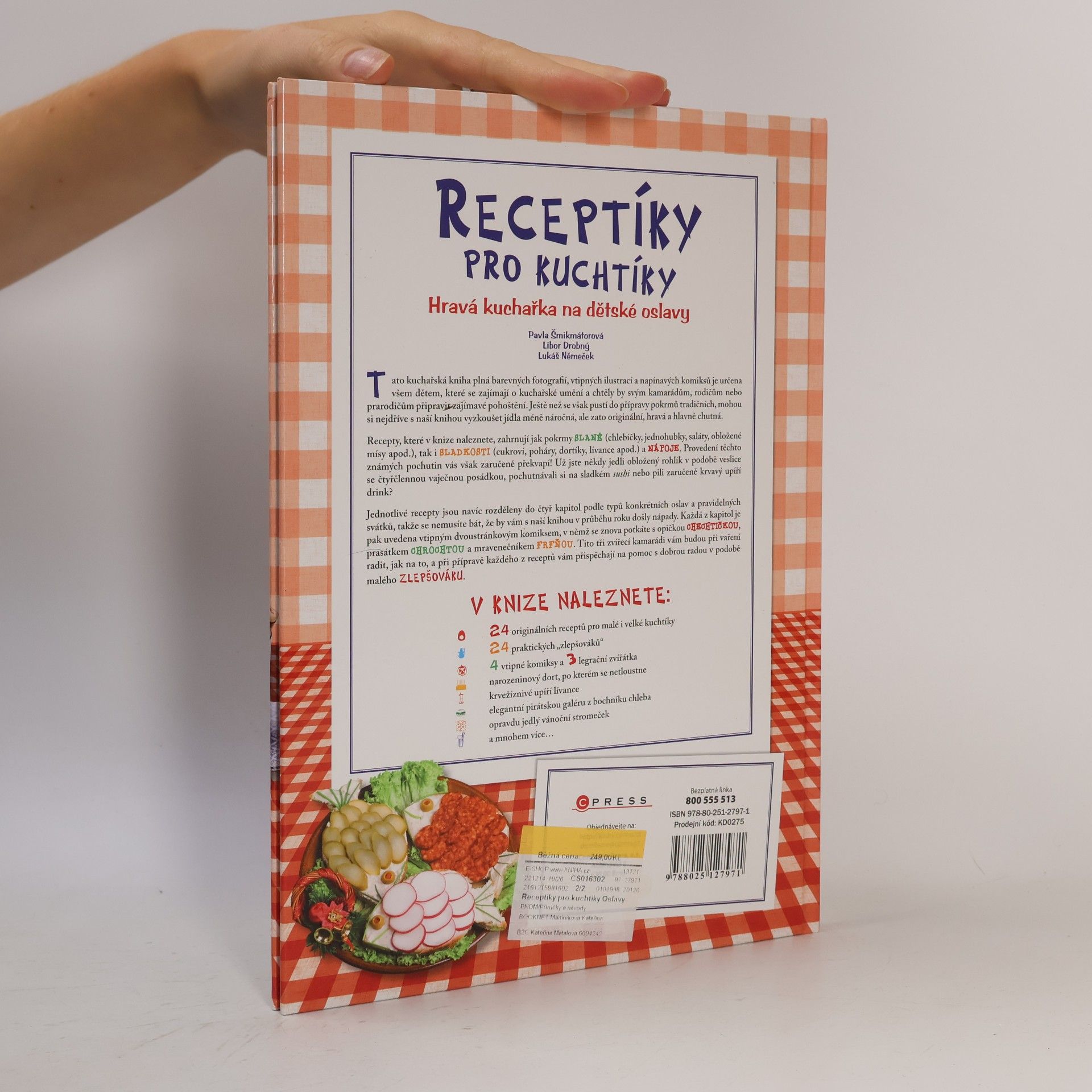 Michala Šmikmátorová Receptíky pro kuchtíky