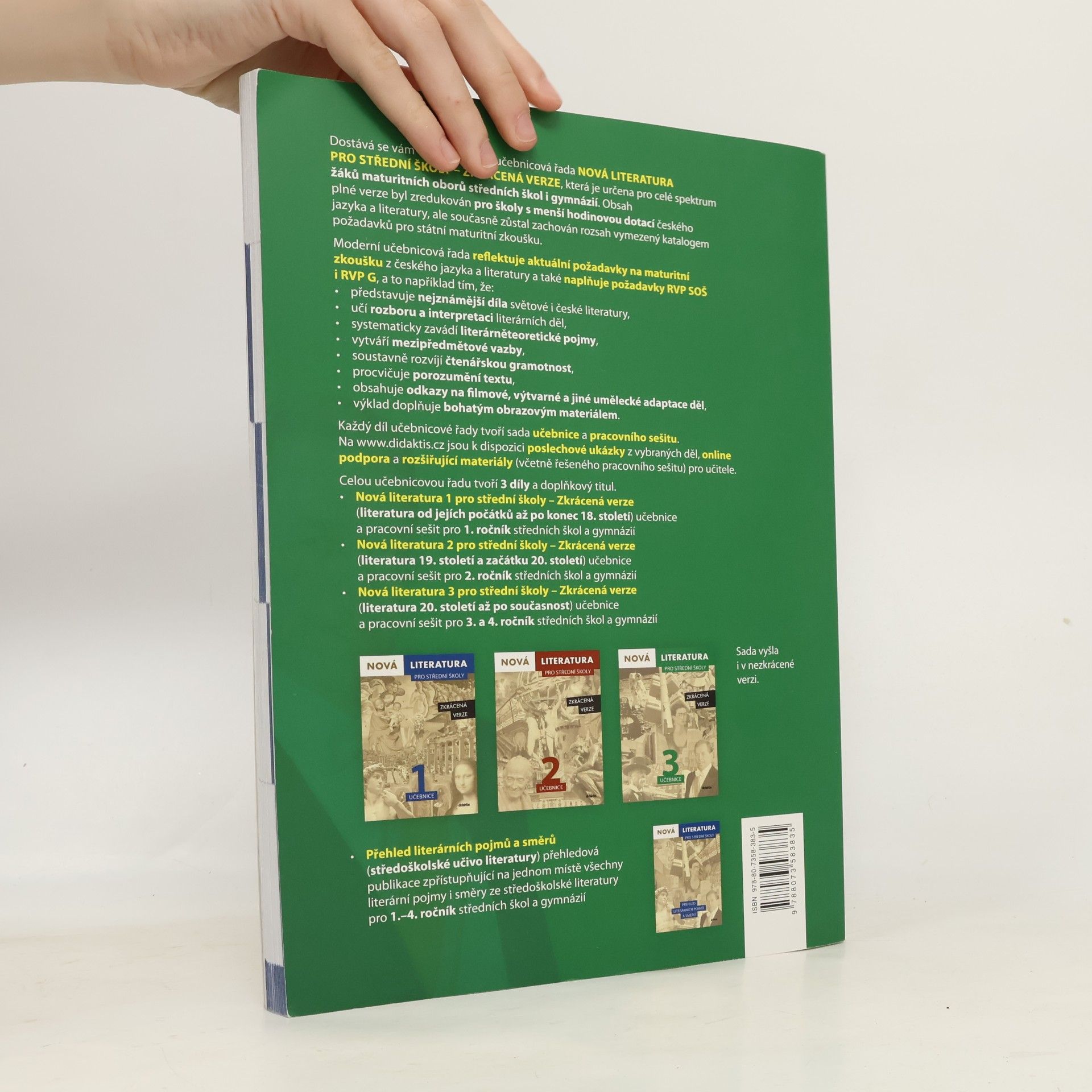 Erik Gilk Nová literatura 3 pro střední školy. Zkrácená verze