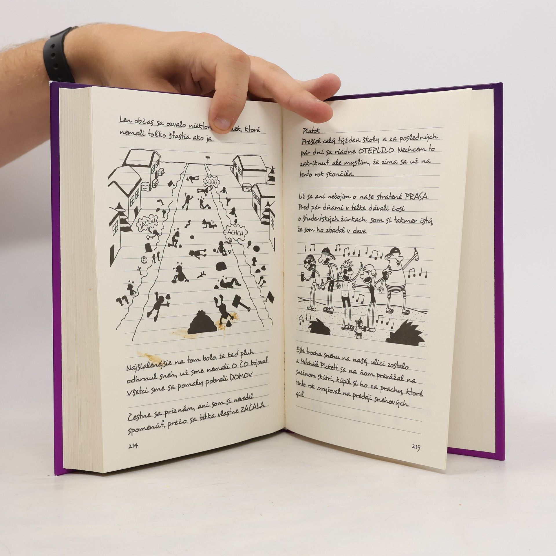 Jeff Kinney Denník odvážného bojka. Snehová bitka