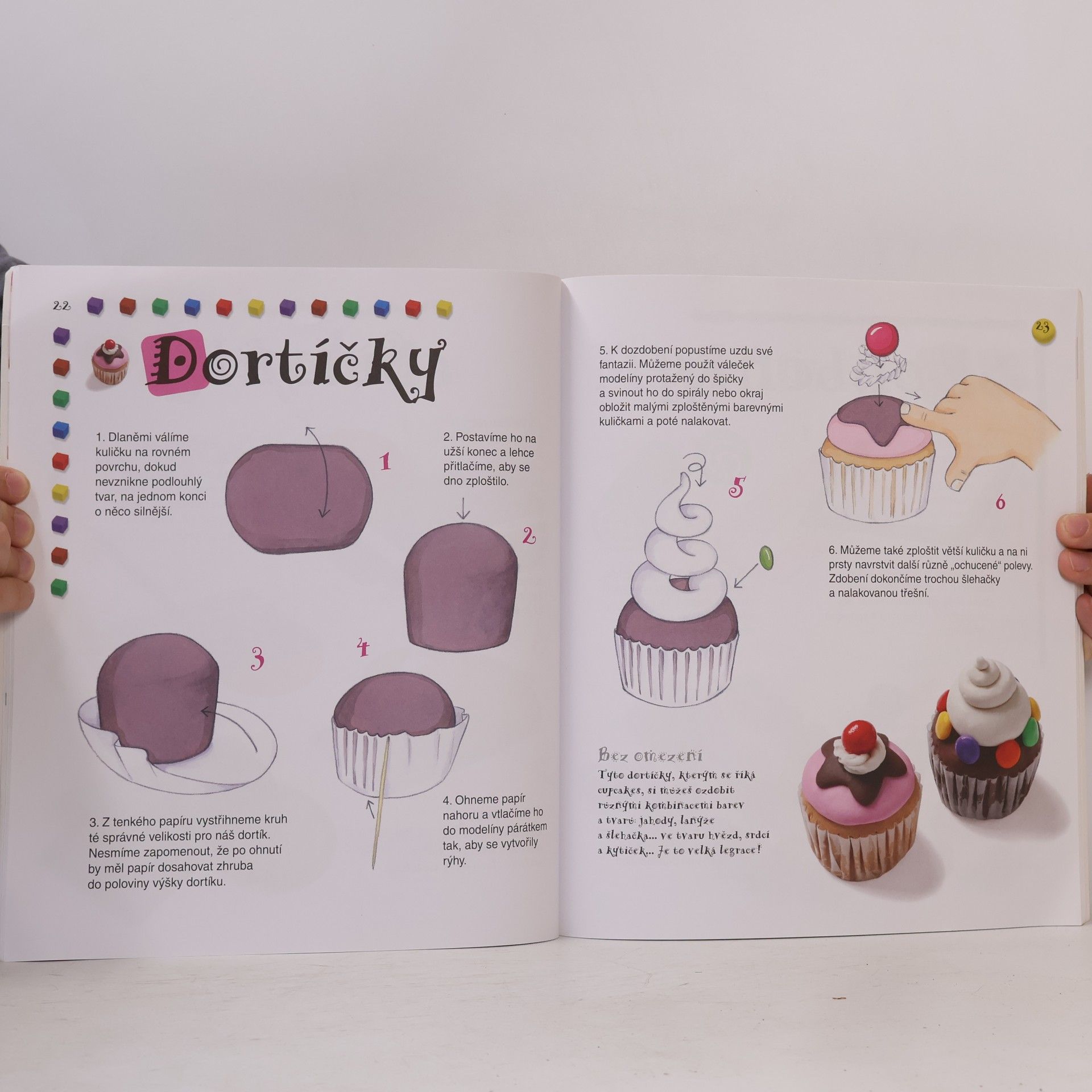 Bernadette Cuxart Nauč se modelovat. 2, Sladké dobroty a nábytek pro panenky