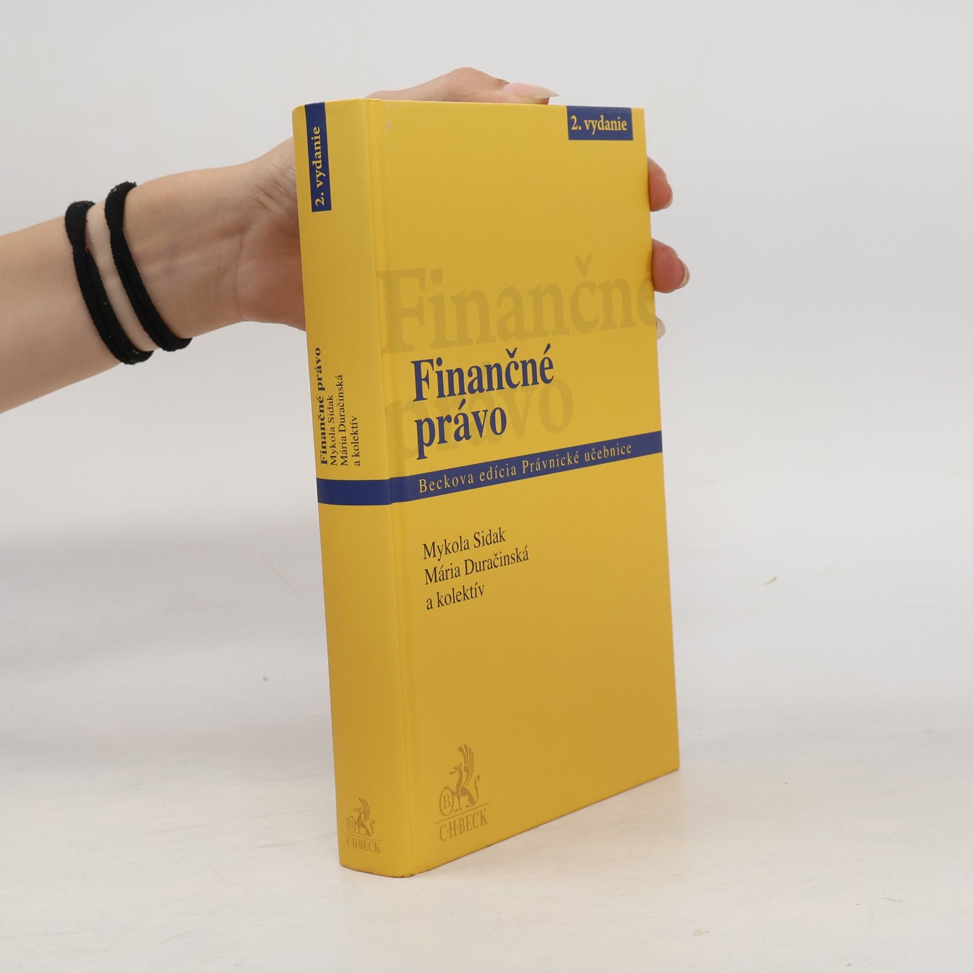 Collectif d'auteurs Finančné právo, 2. vydanie