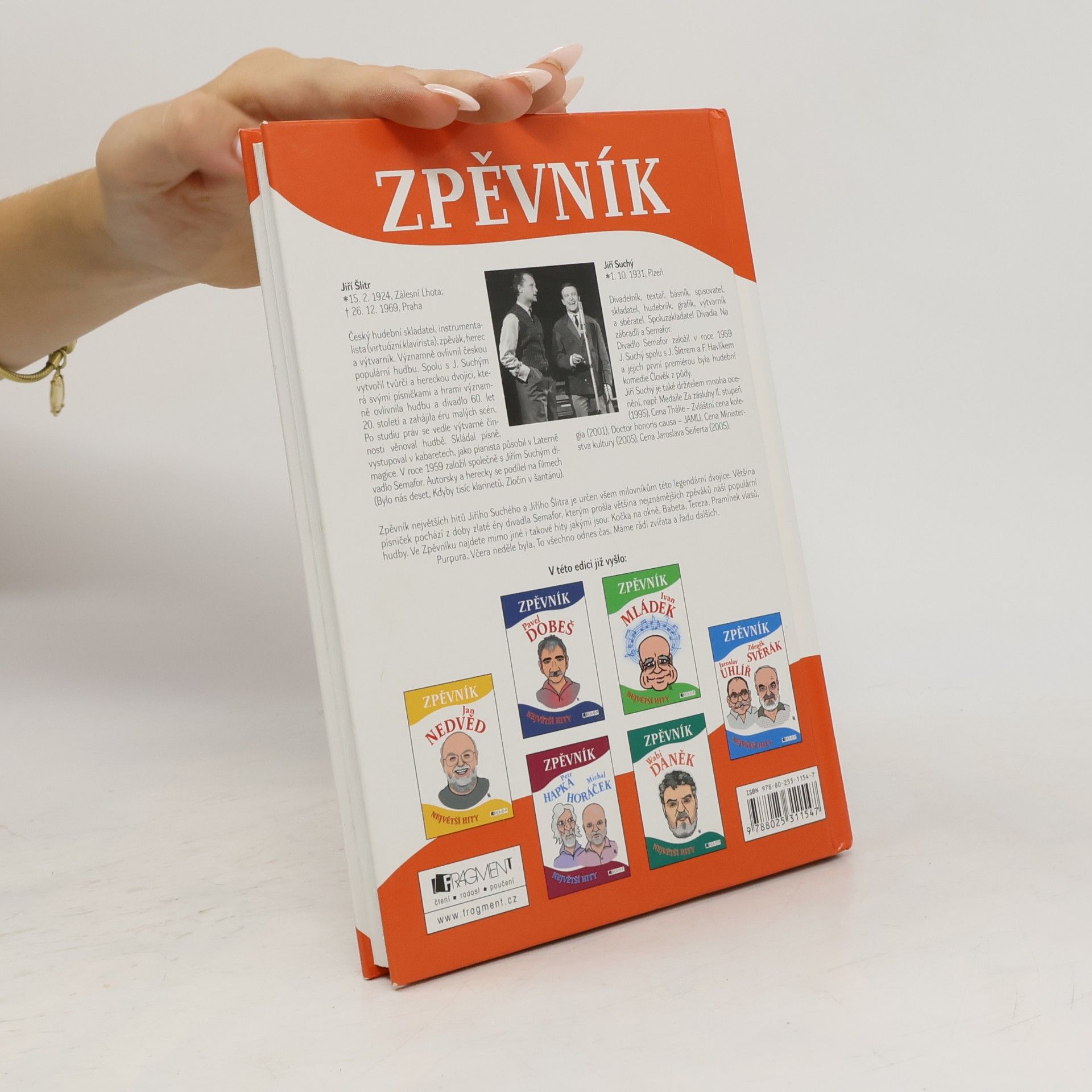 Jiří Suchý Zpěvník - Jiří Suchý, Jiří Šlitr