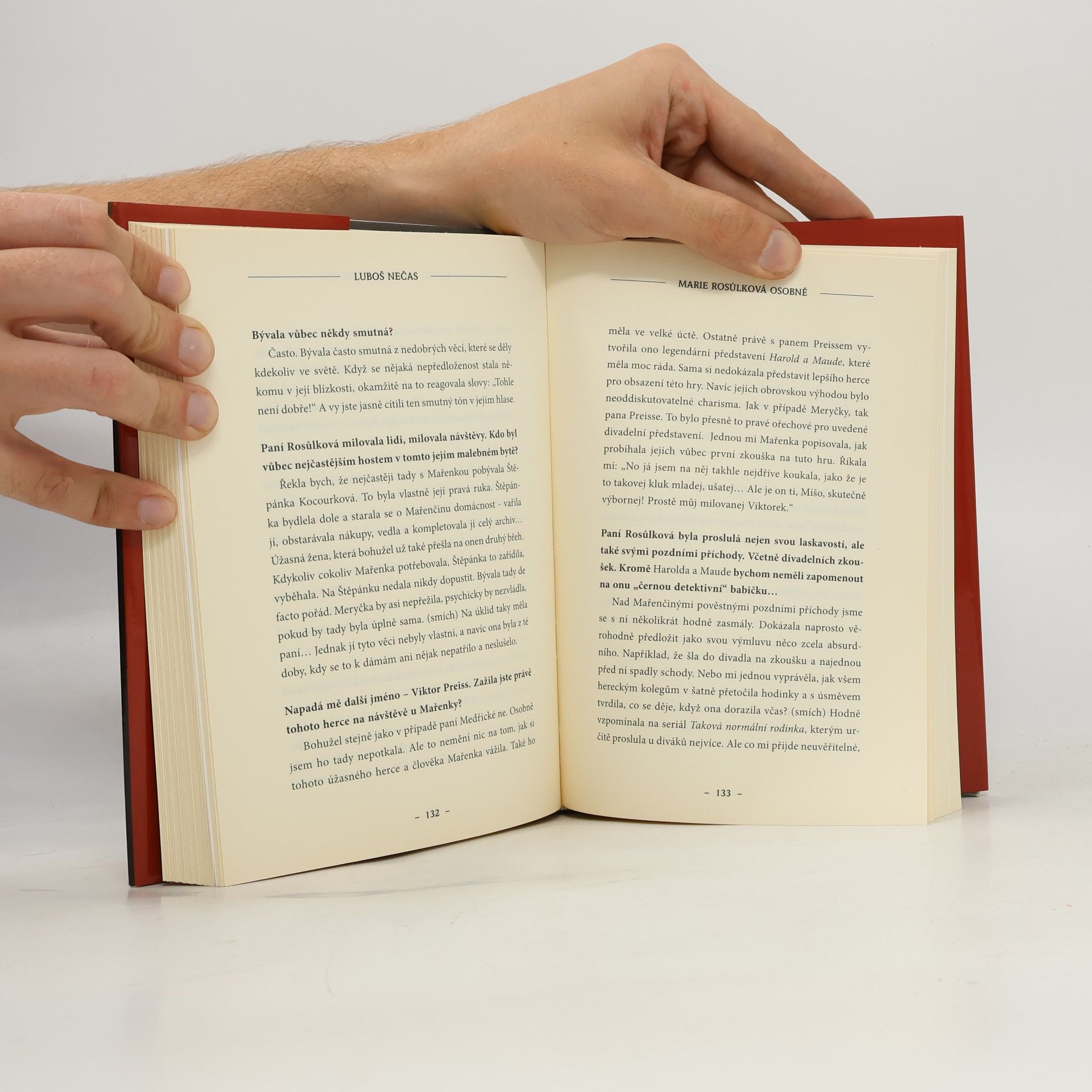 Luboš Nečas Marie Rosůlková osobně