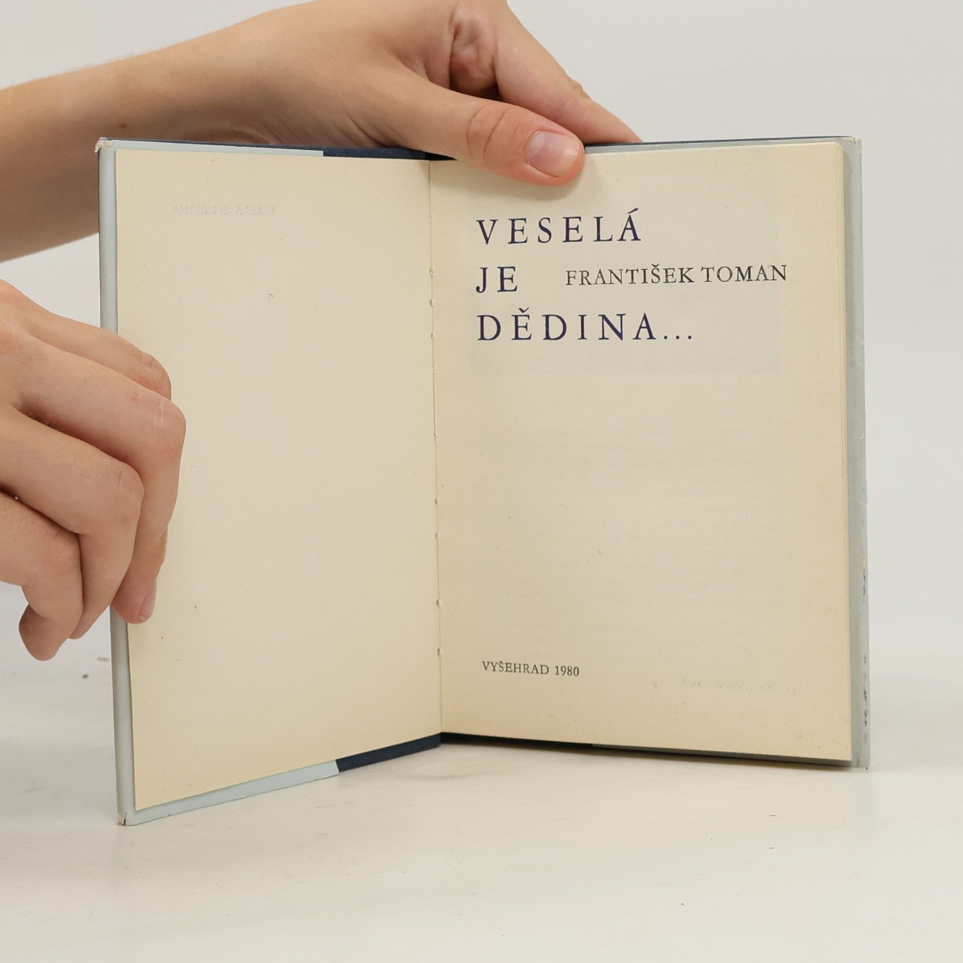 František Toman Veselá je dědina