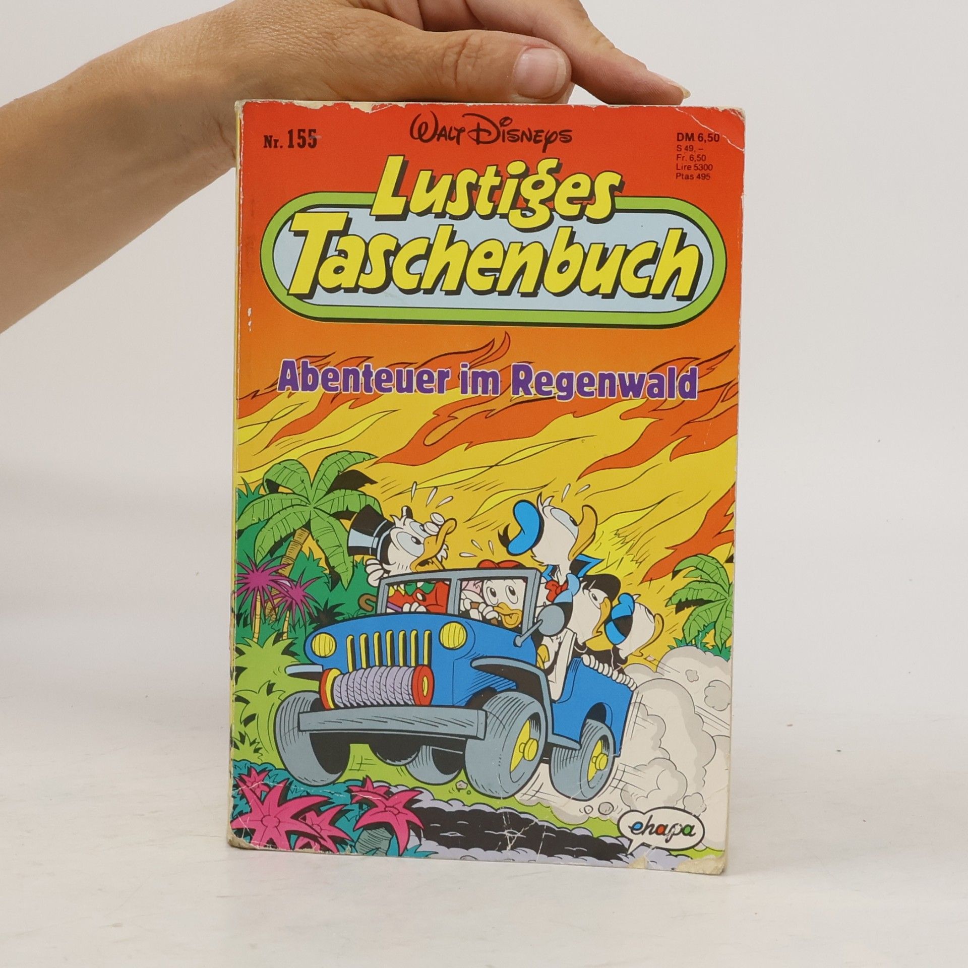 Walt Disney Lustiges Taschenbuch 155. Abenteuer im Regenwald