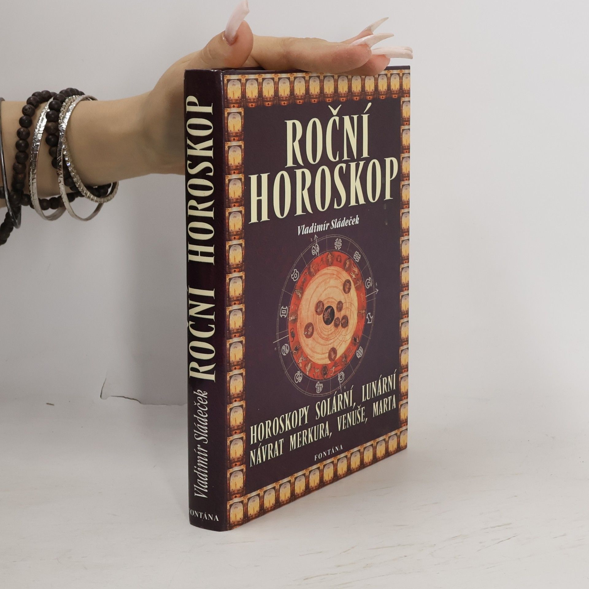 Vladimír Sládeček Roční horoskop : horoskopy solární, lunární, návrat Merkura, Venuše, Marsu