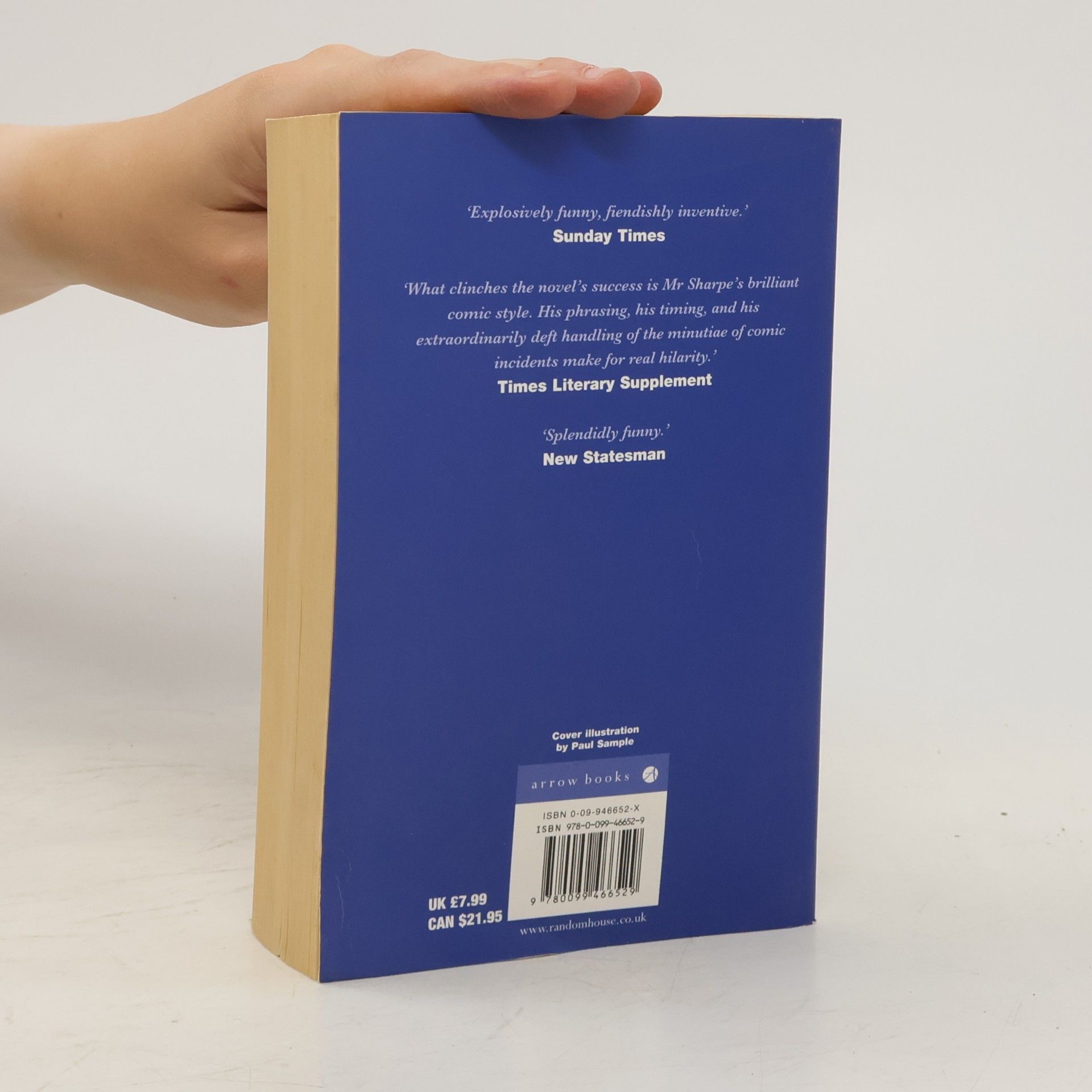 Tom Sharpe Indecent Exposure. Mohrenwäsche, englische Ausgabe