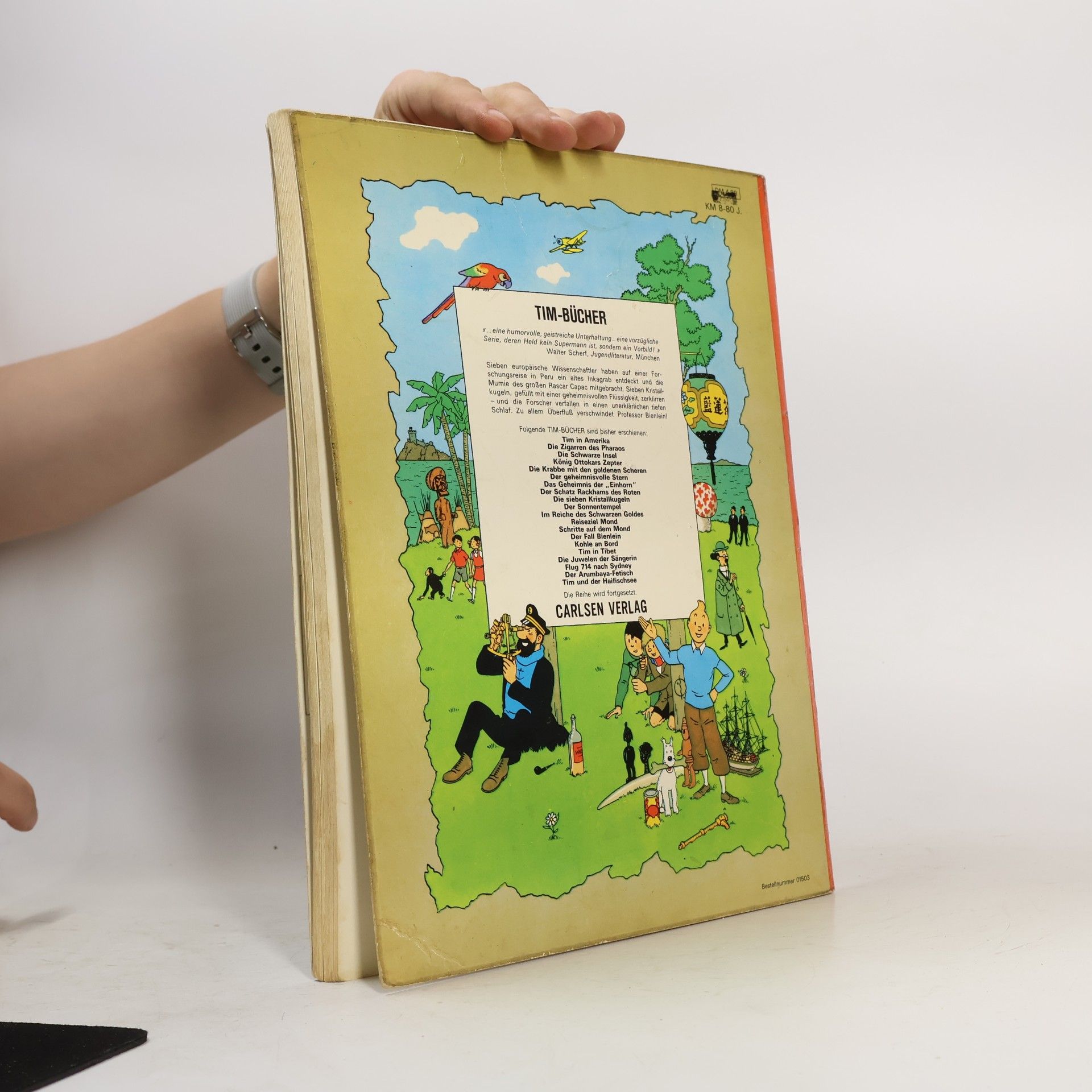 Hergé Tim und Struppi. Die sieben Kristallkugeln
