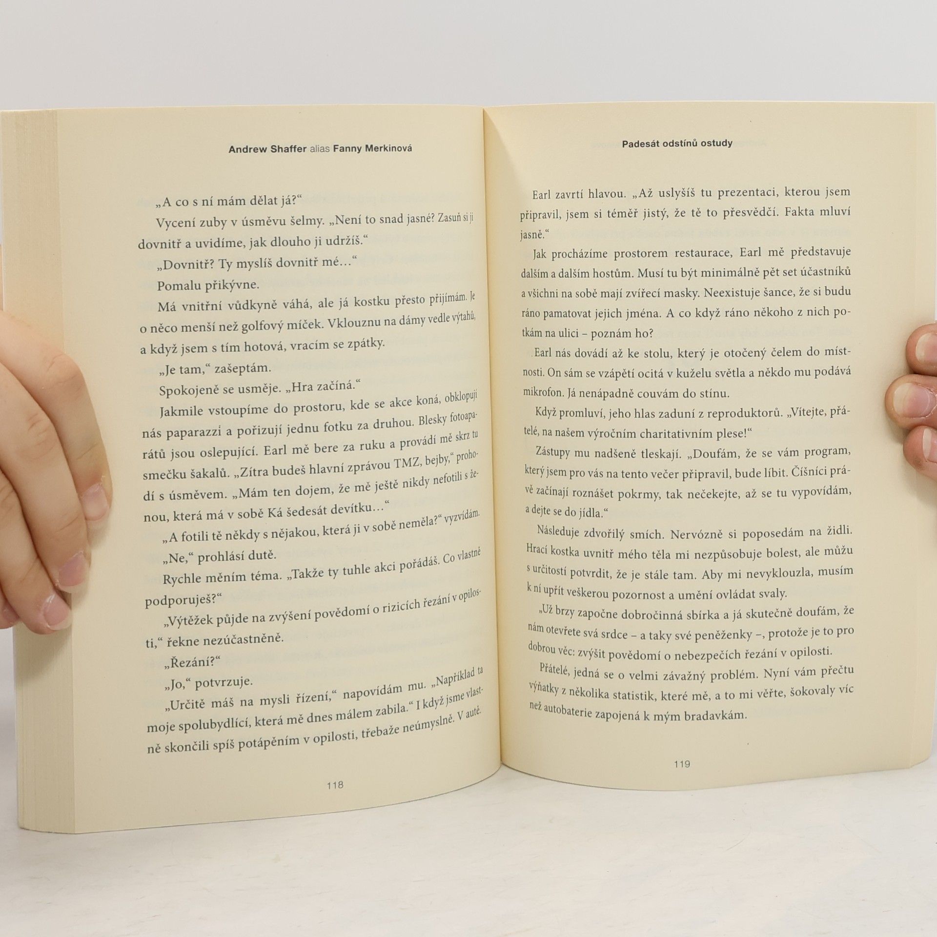 Andrew Shaffer Padesát odstínů ostudy