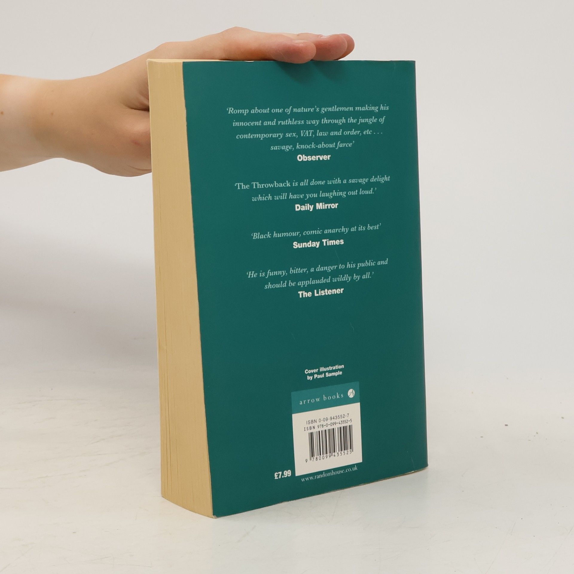 Tom Sharpe The Throwback. Familienbande, englische Ausgabe