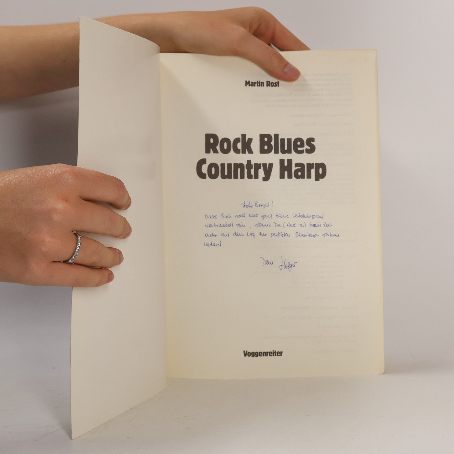 Martin Rost Rock Blues Country Harp