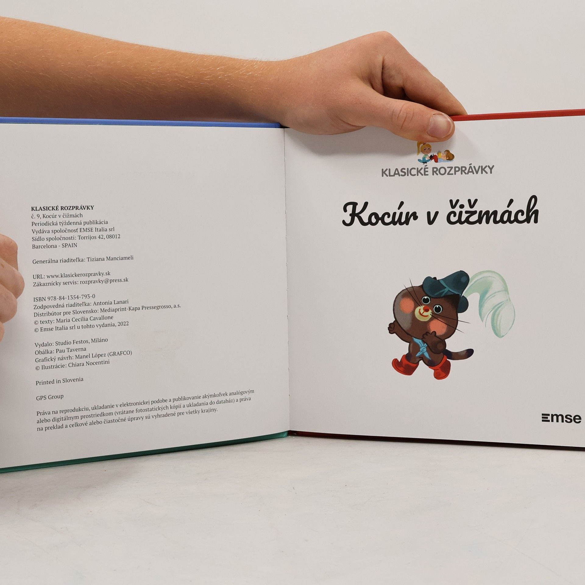Various authors Klasické rozprávky. Kocúr v čižmách