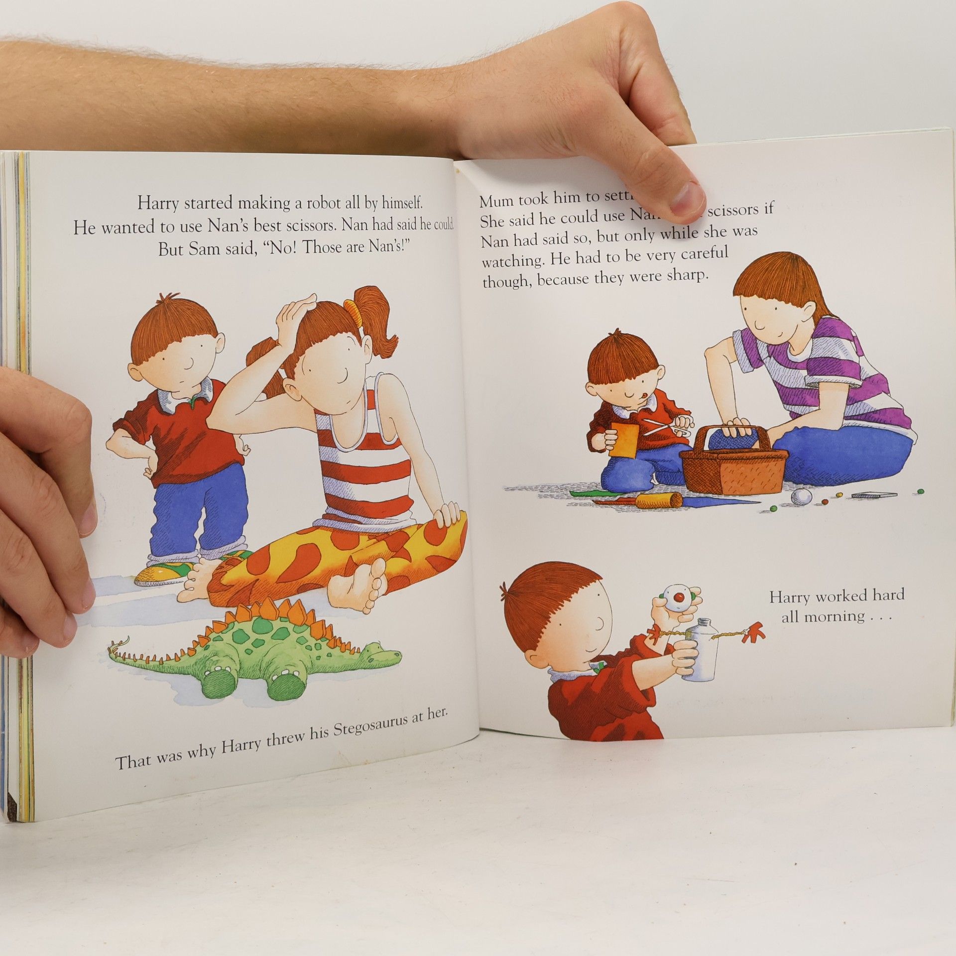 Ian Whybrow Harry and the Dinosaurs and the Bucketful of Stories