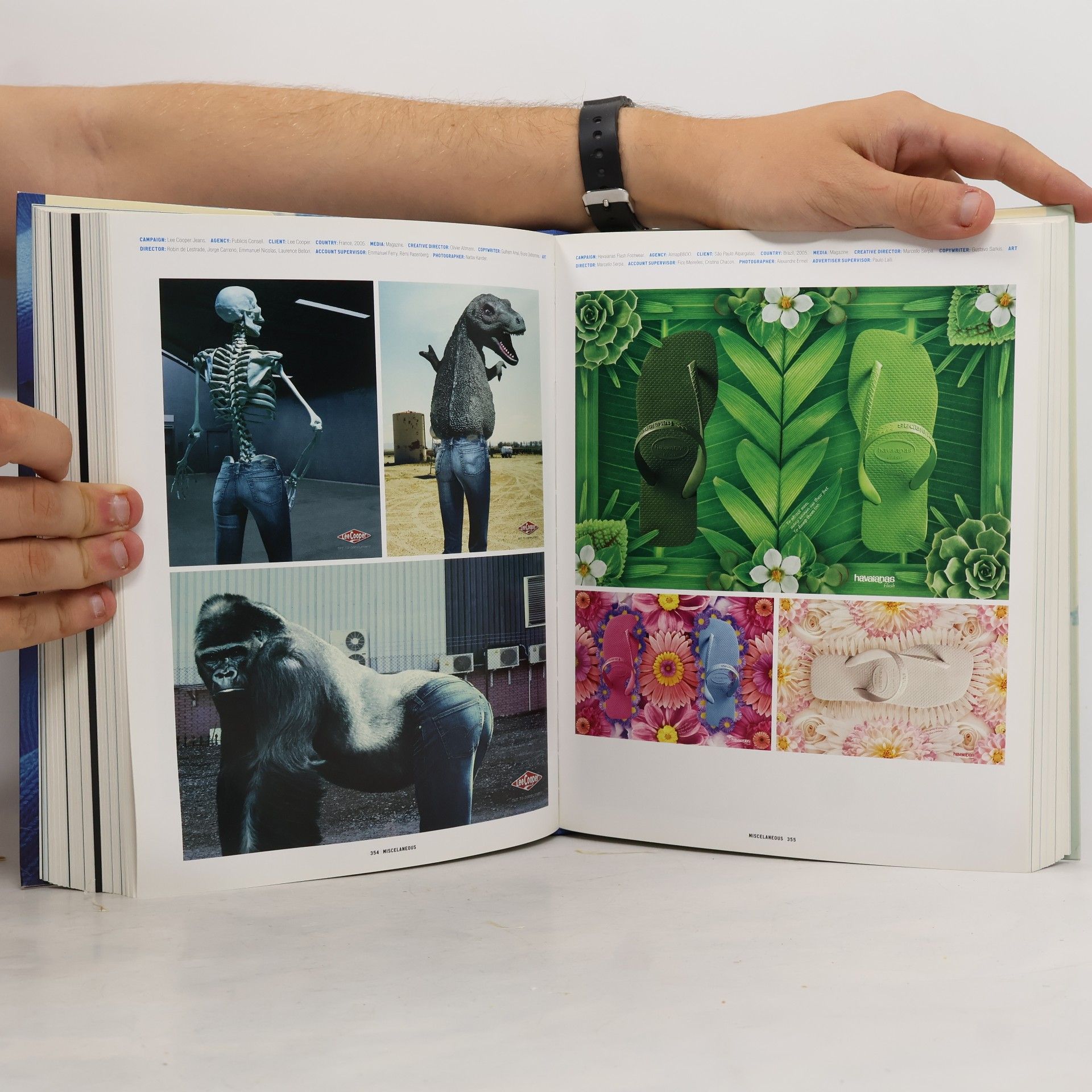 Julius Wiedemann Advertising now print