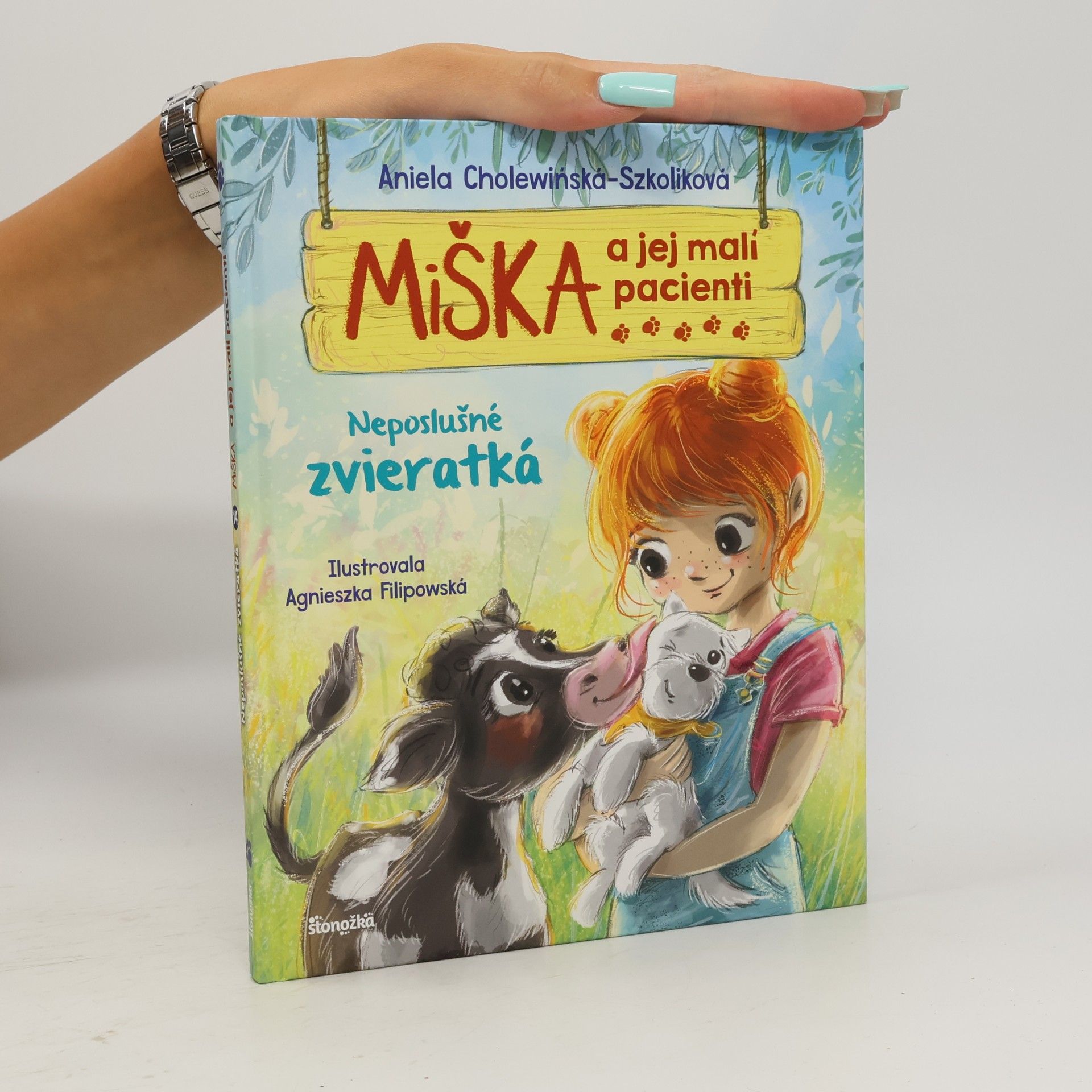 Aniela Cholewińska-Szkolik Miška a jej malí pacienti