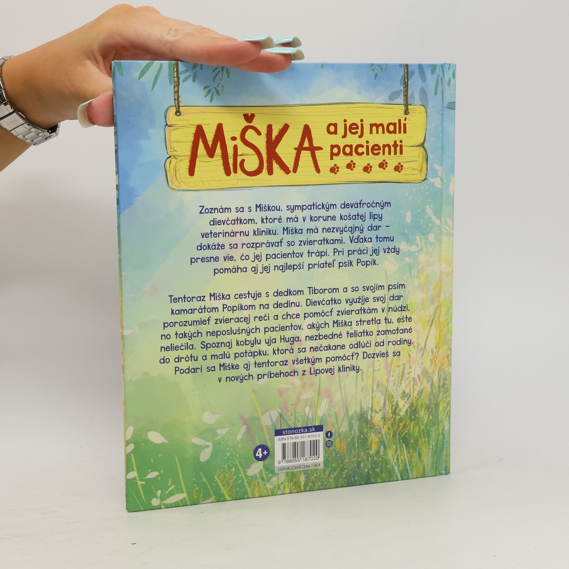 Aniela Cholewińska-Szkolik Miška a jej malí pacienti