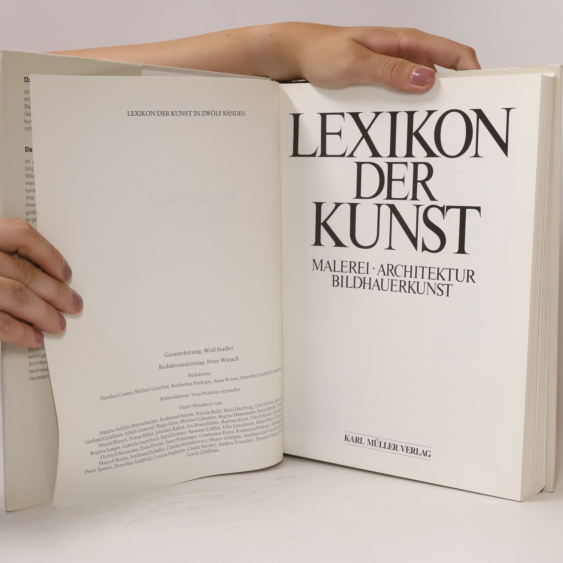 Kolektiv autorů Lexikon der Kunst 6. Hert-Klap