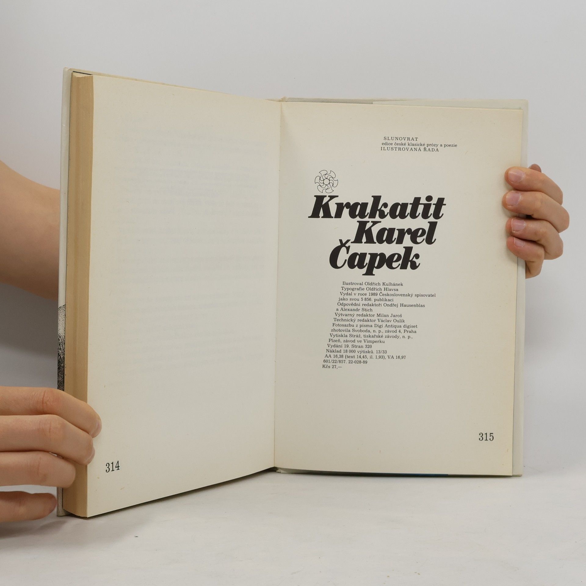 Karel Čapek Krakatit