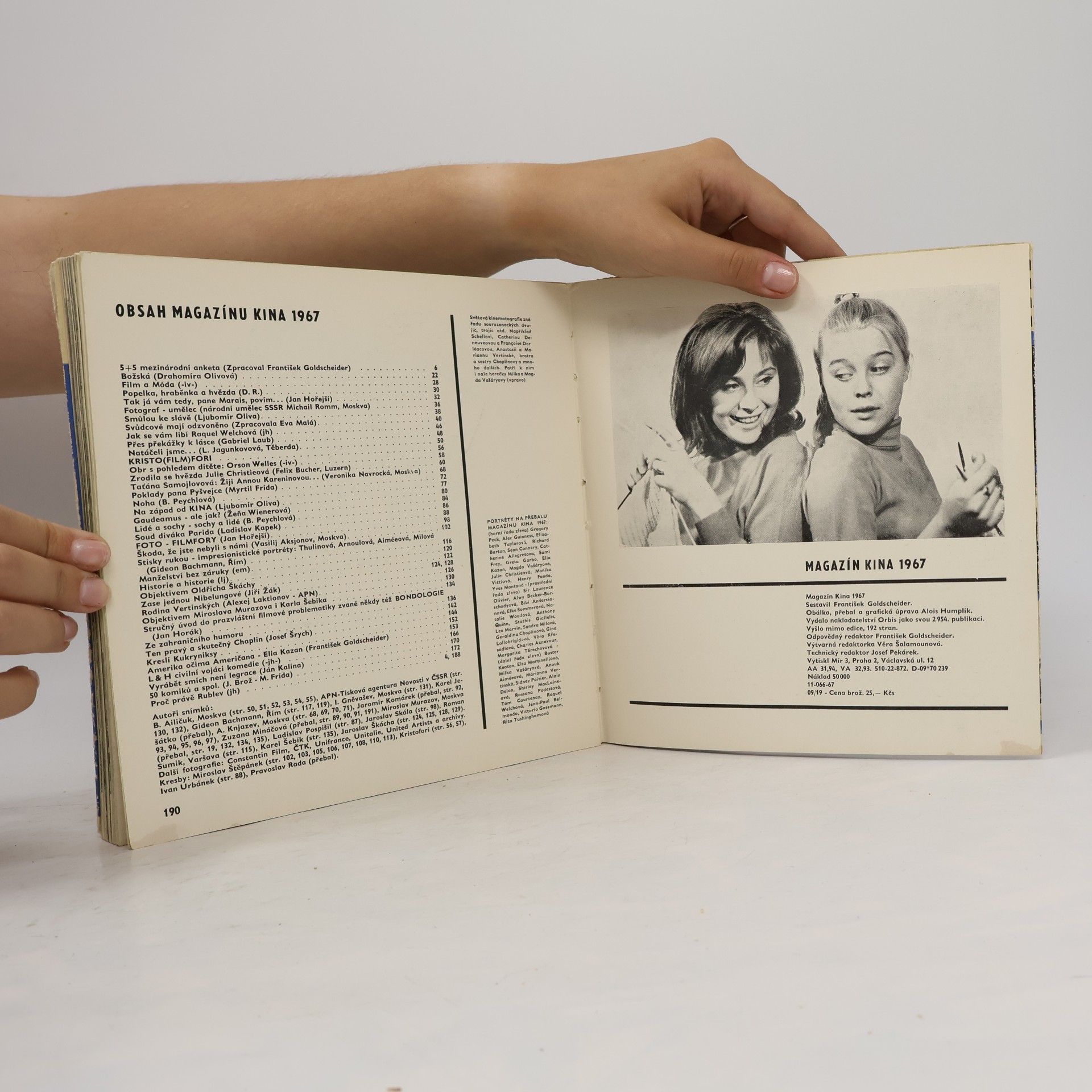 František Goldscheider Magazín kina '67
