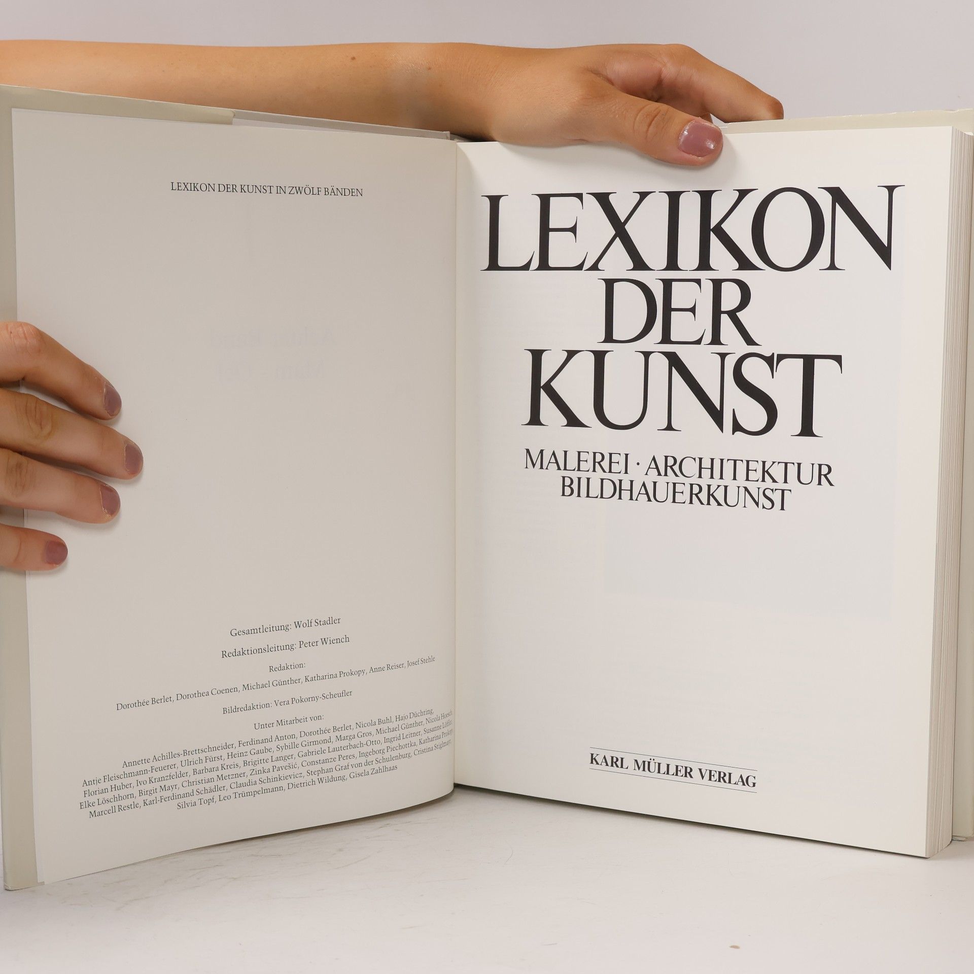 Kolektiv autorů Lexikon der Kunst 8. Mam-Oel