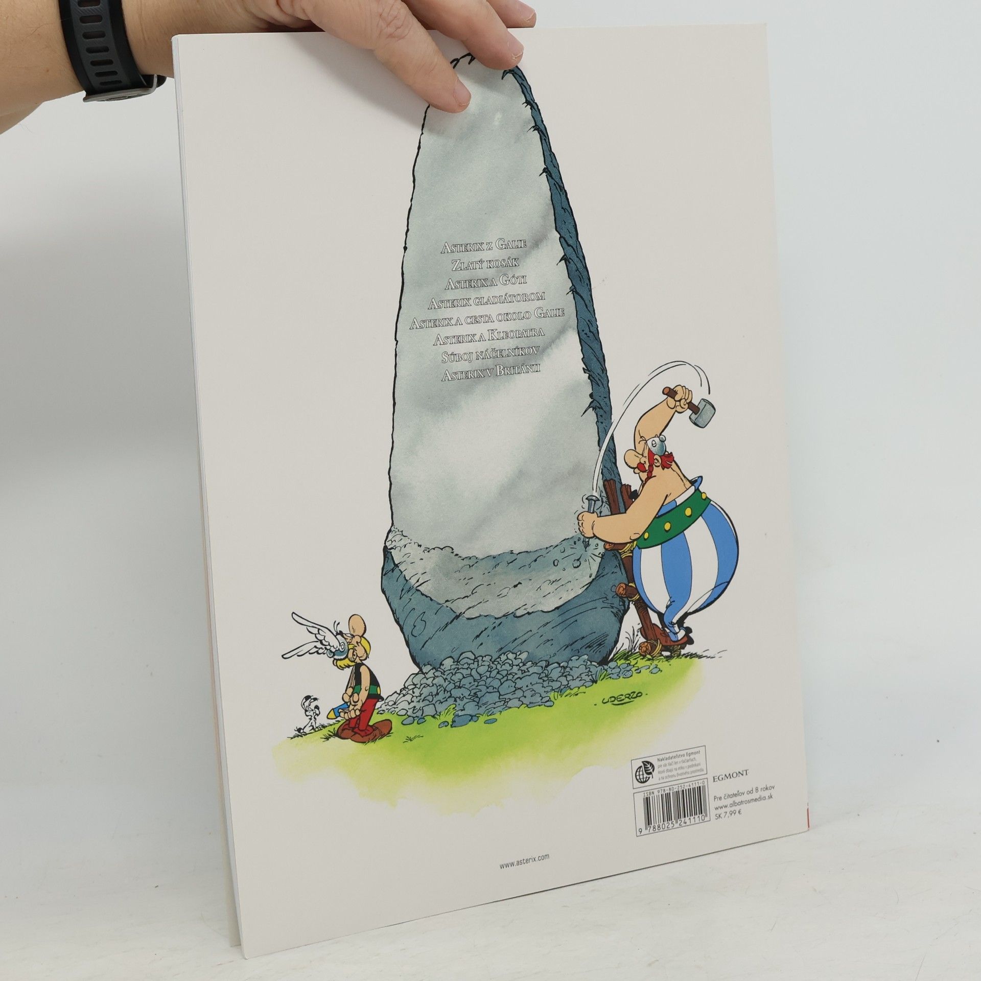 René Goscinny Asterix II: Asterix a zlatý kosák