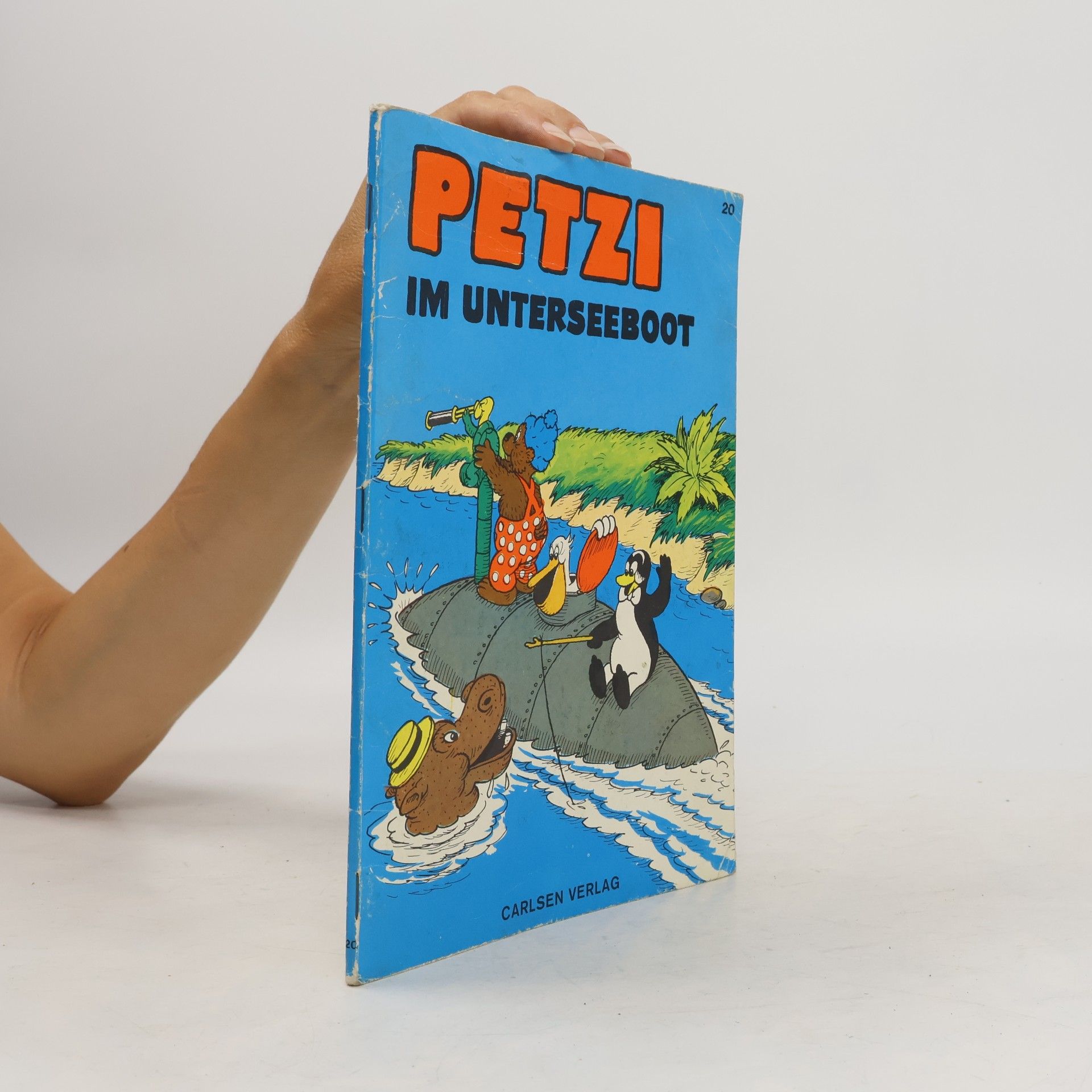Petzi im Unterseeboot