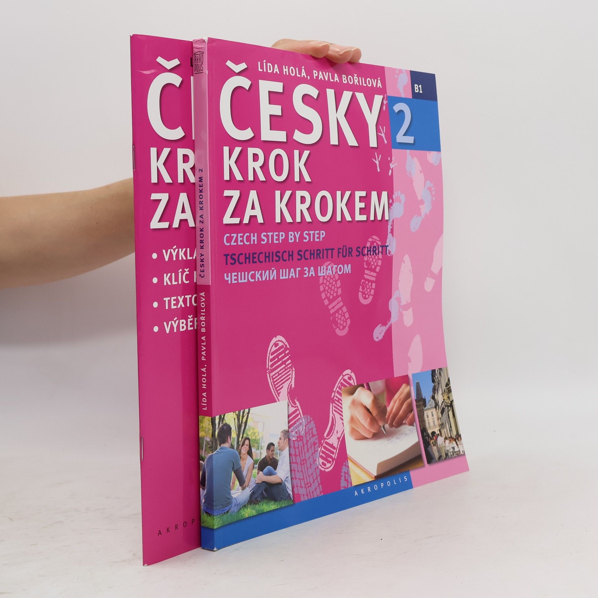 Lída Holá Česky krok za krokem 2. B1 (Učebnice + Příloha)