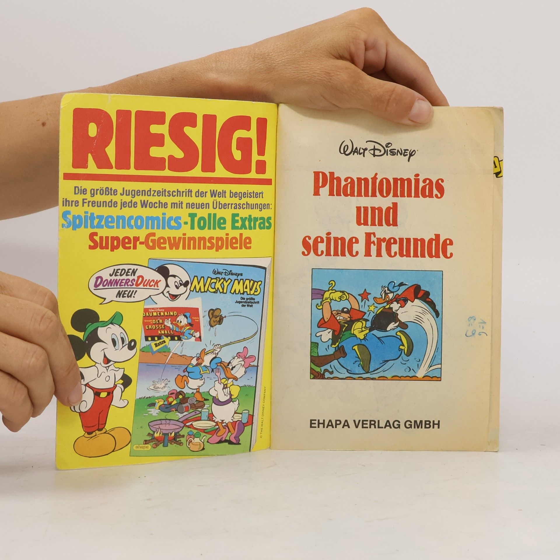 Walt Disney Lustiges Taschenbuch 121. Phantomias und seine Freunde Lustiges