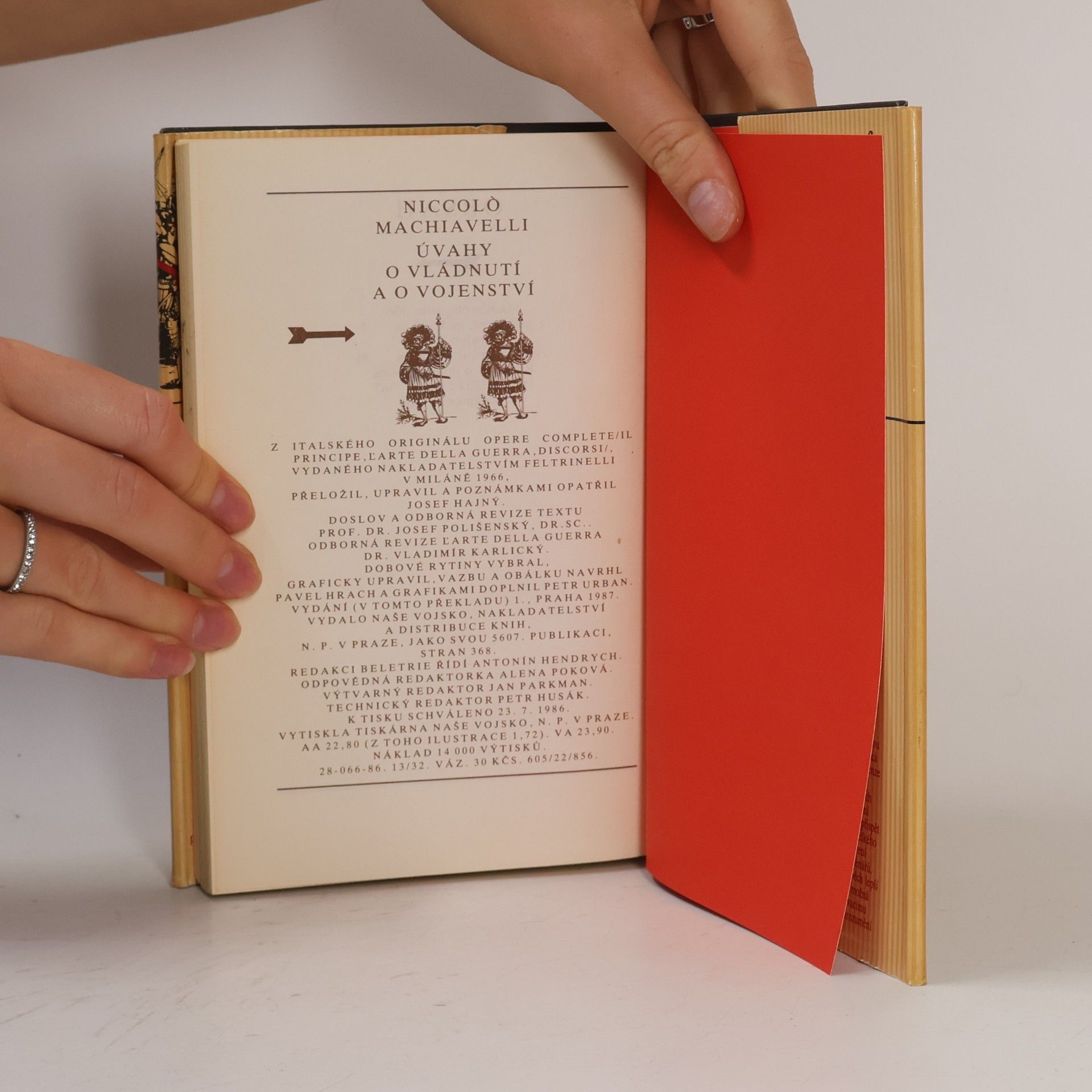 Niccolò Machiavelli Úvahy o vládnutí a o vojenství