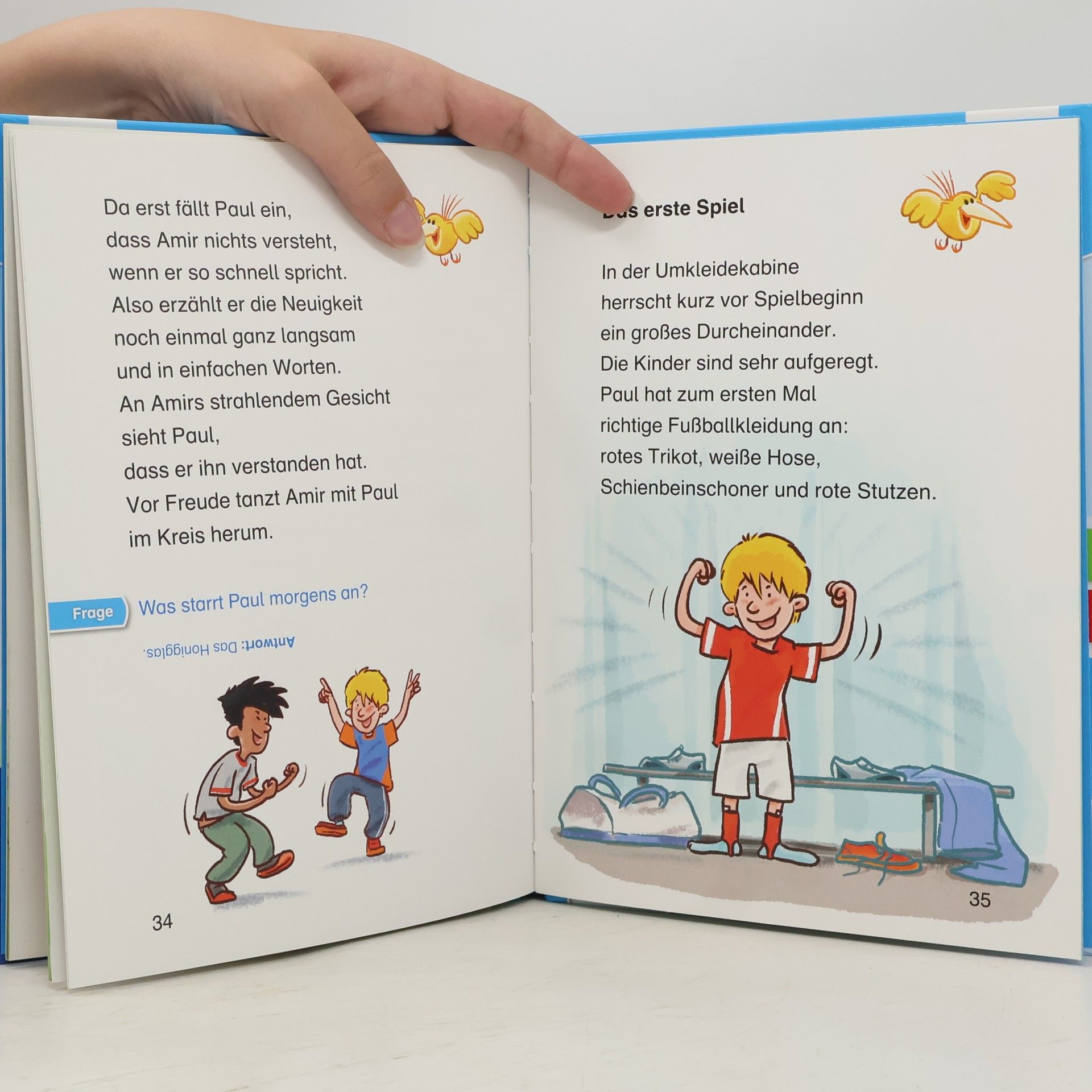 Manfred Mai Trau dich, Paul! Eine Fußballgeschichte - Leserabe ab 2. Klasse - Erstlesebuch für Kinder ab 7 Jahren
