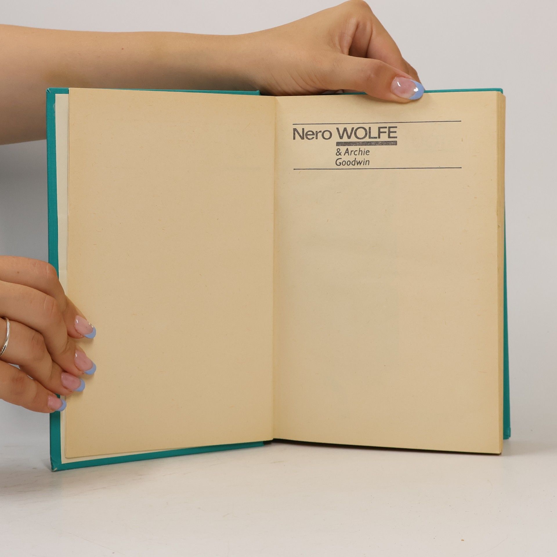 Rex Stout Nero Wolfe 1