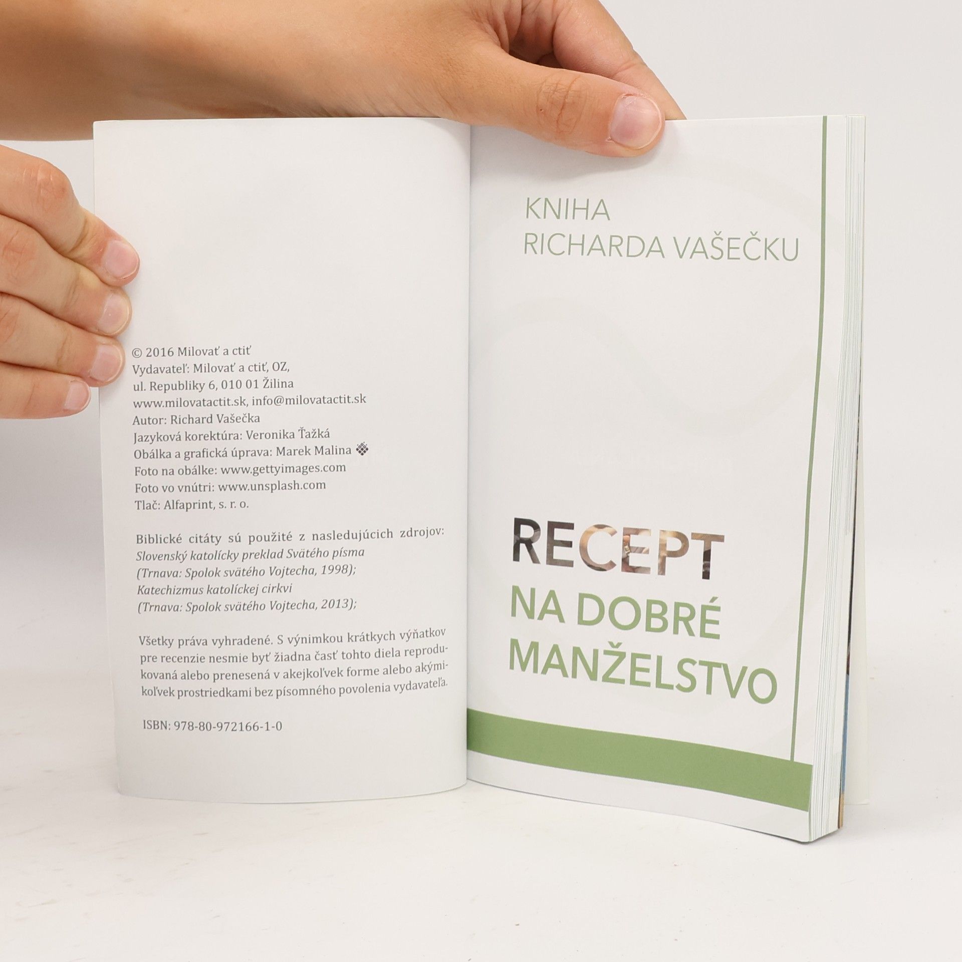 Richard Vašečka Recept na dobré manželstvo