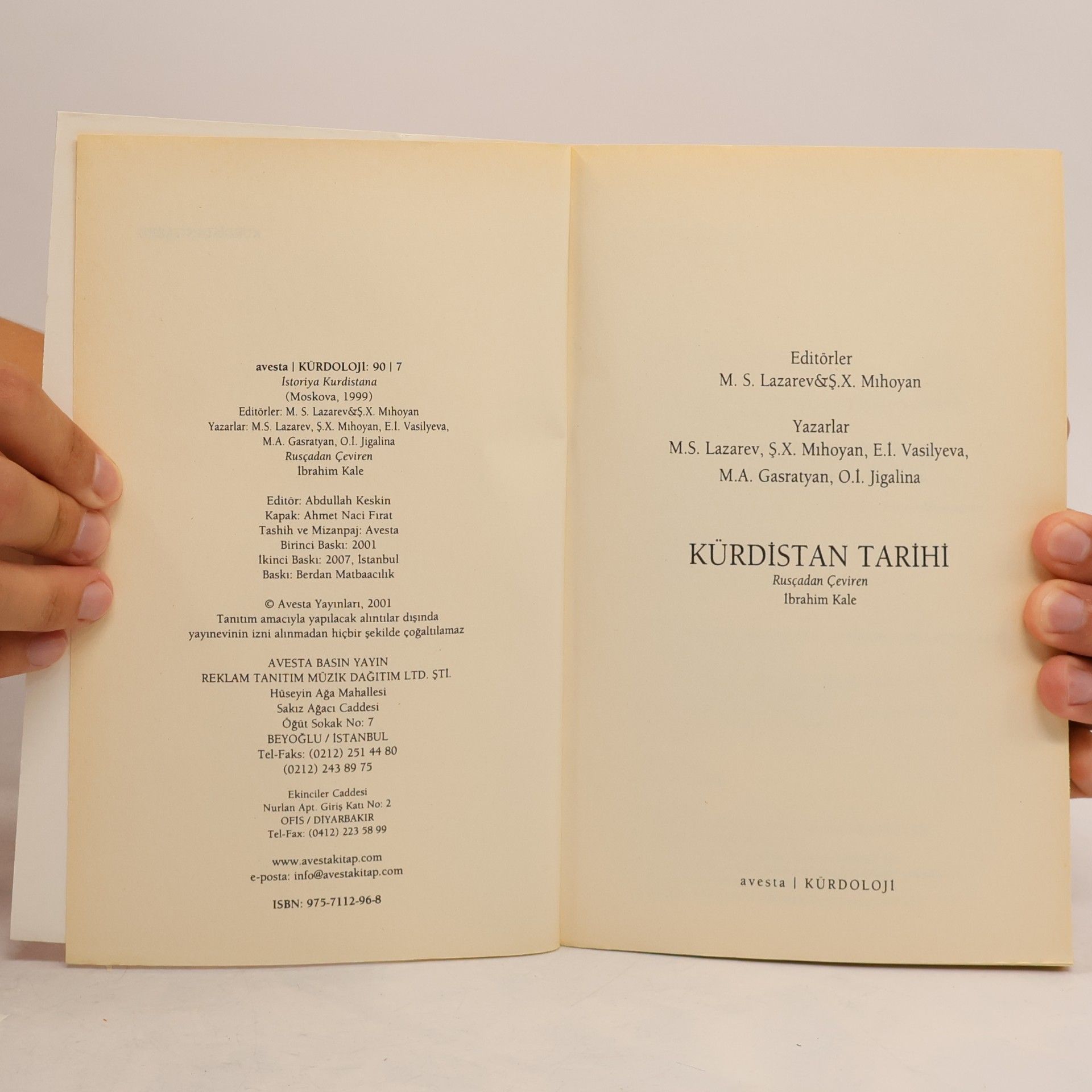 Mikhail Semenovich Lazarev Kurdistan tarihi
