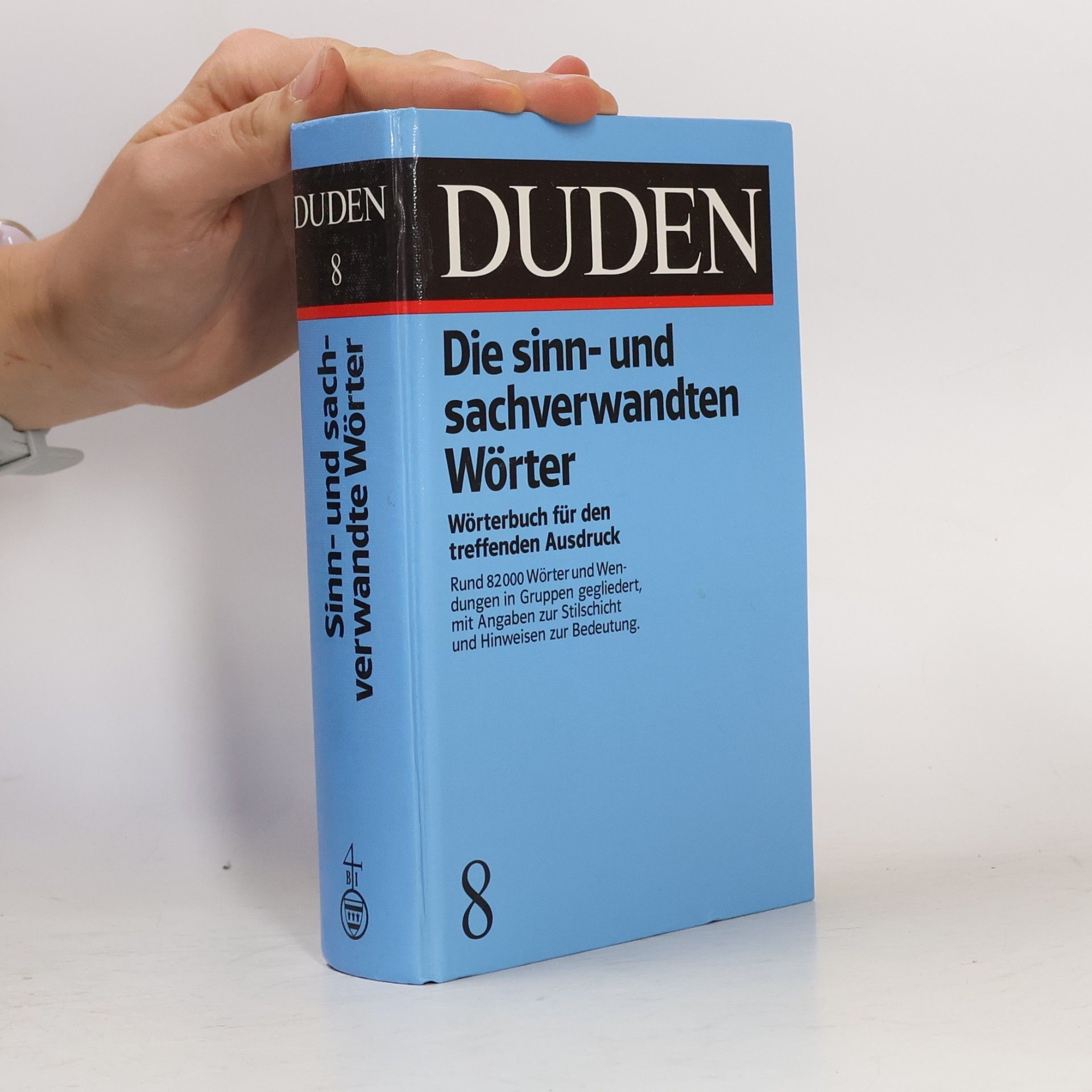 Wolfgang Müller Duden. Band 8, Sinn- und sachverwandte Wörter