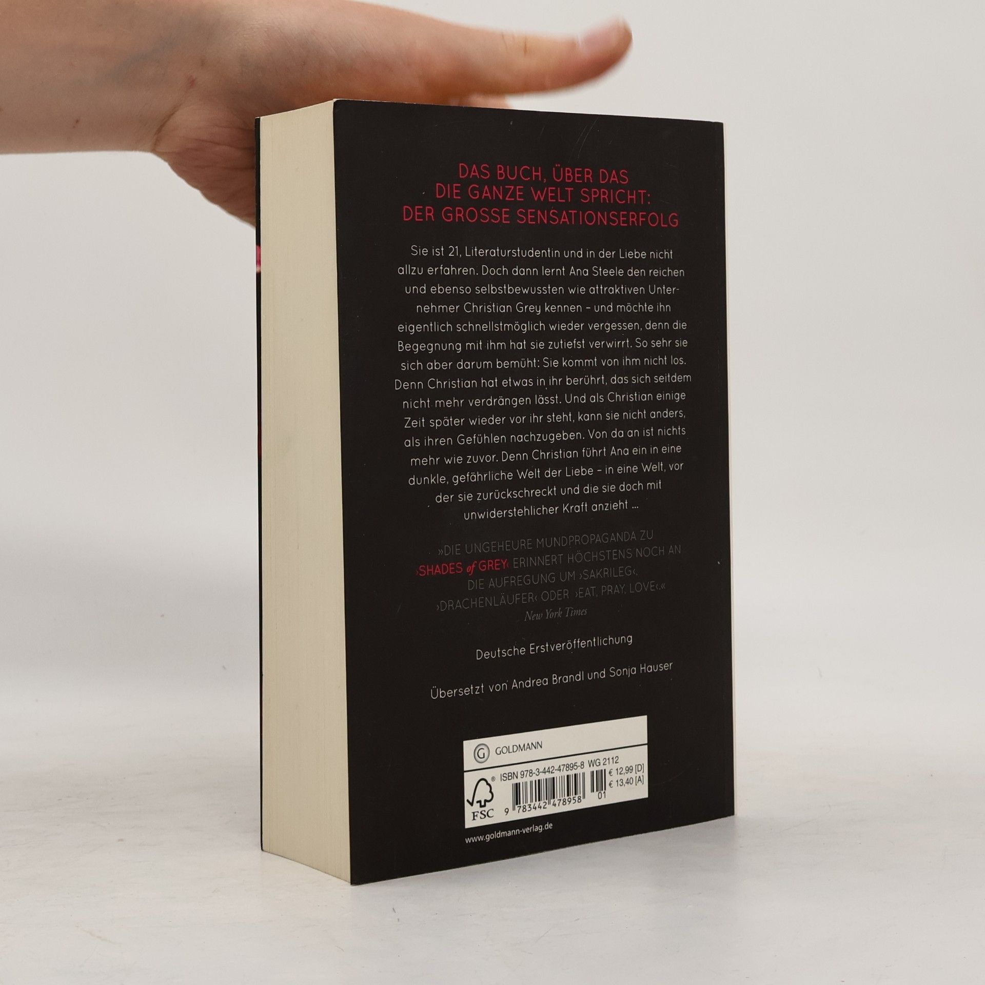 E. L. James Shades of Grey. Geheimes Verlangen