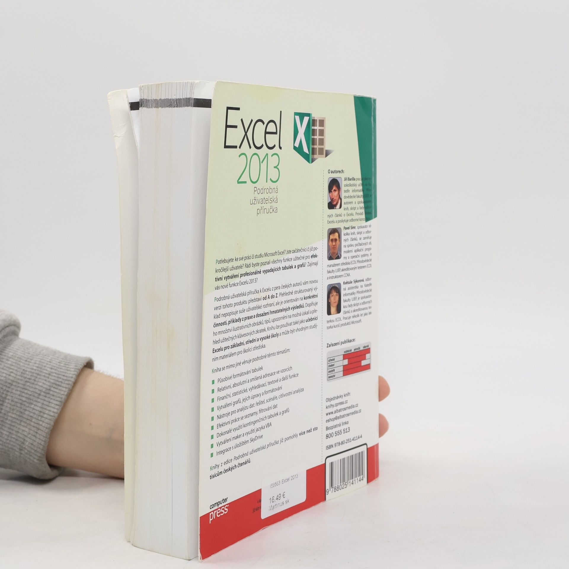 Jiří Barilla Microsoft Excel 2013 - podrobná uživatelská příručka