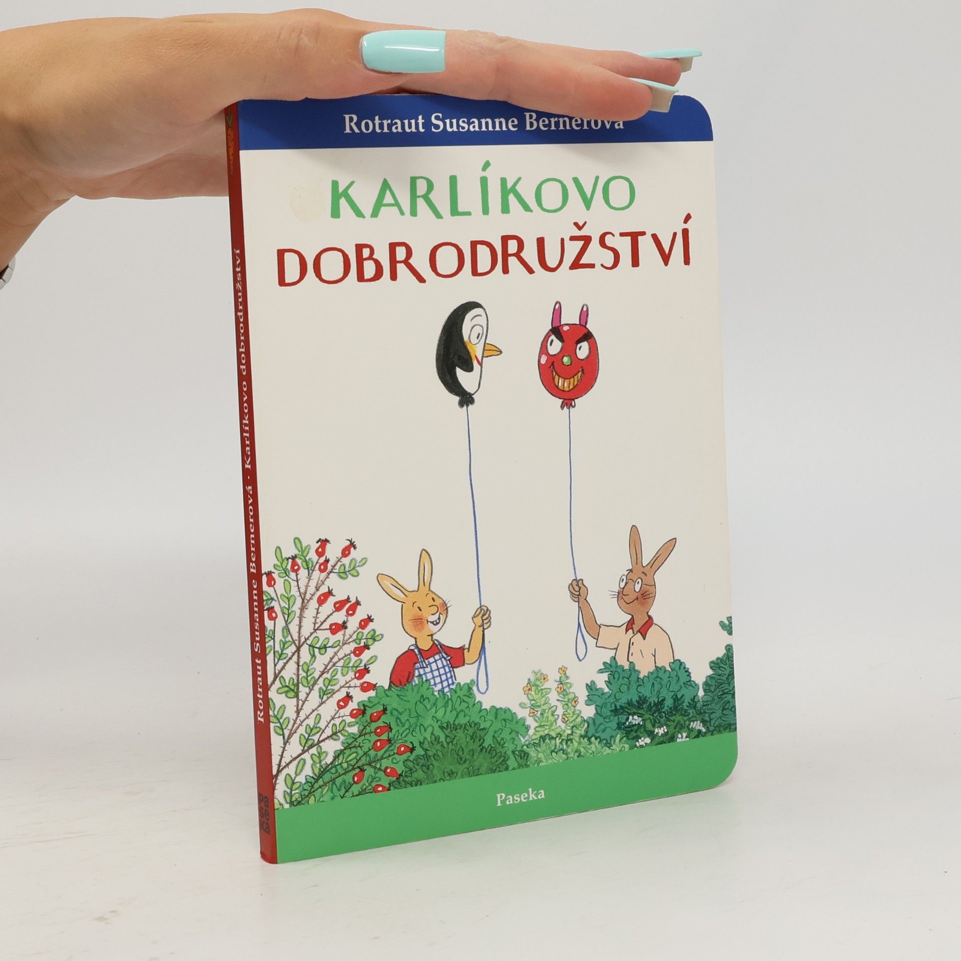 Rotraut Susanne Berner Karlíkovo dobrodružství