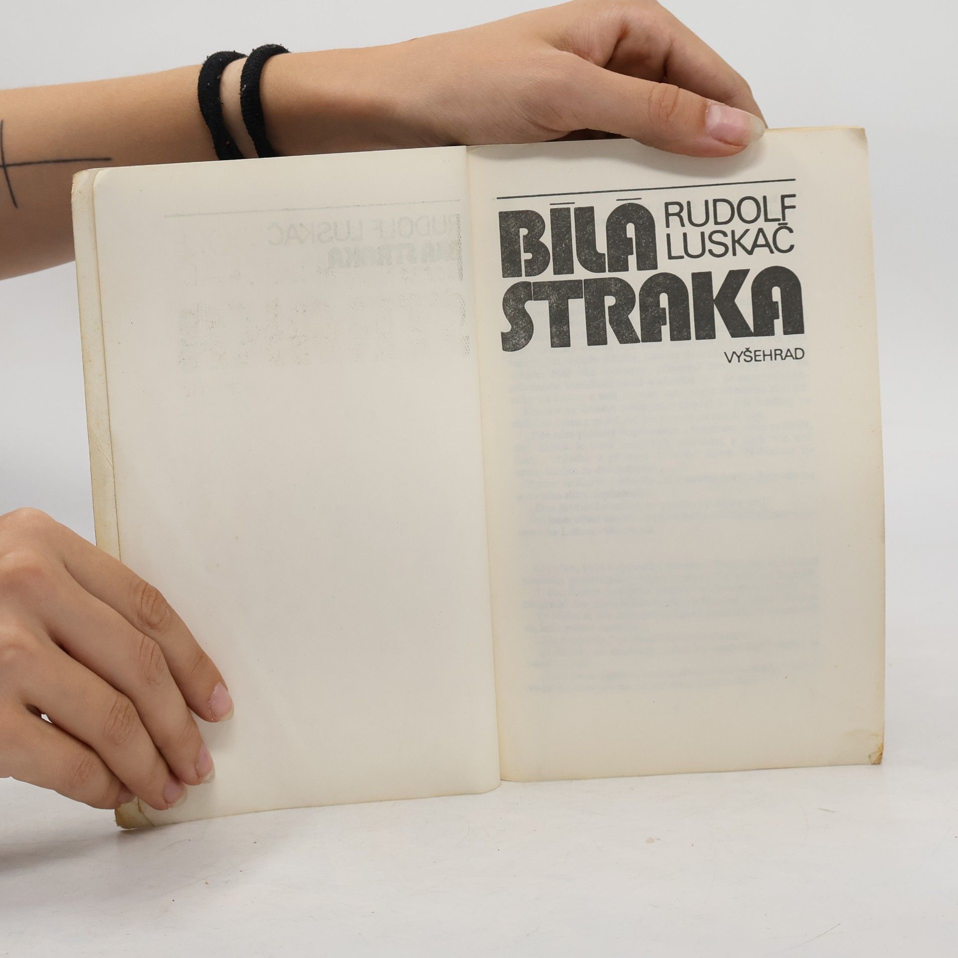 Rudolf Luskač Bílá straka