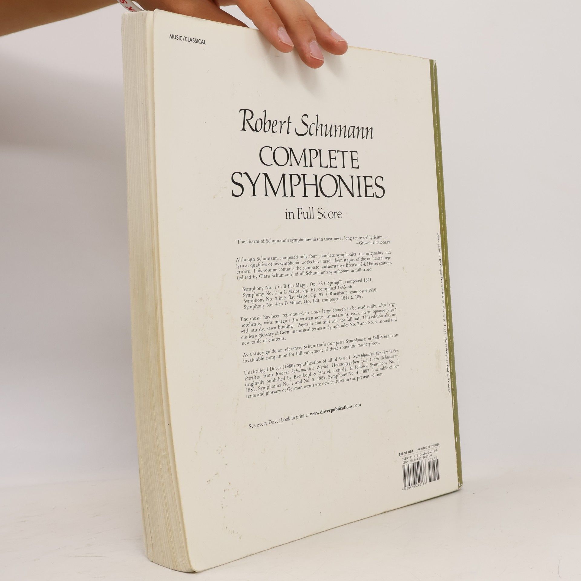 Kolektiv autorů Schumann, R: COMP SYMPHONIES IN FULL SCORE
